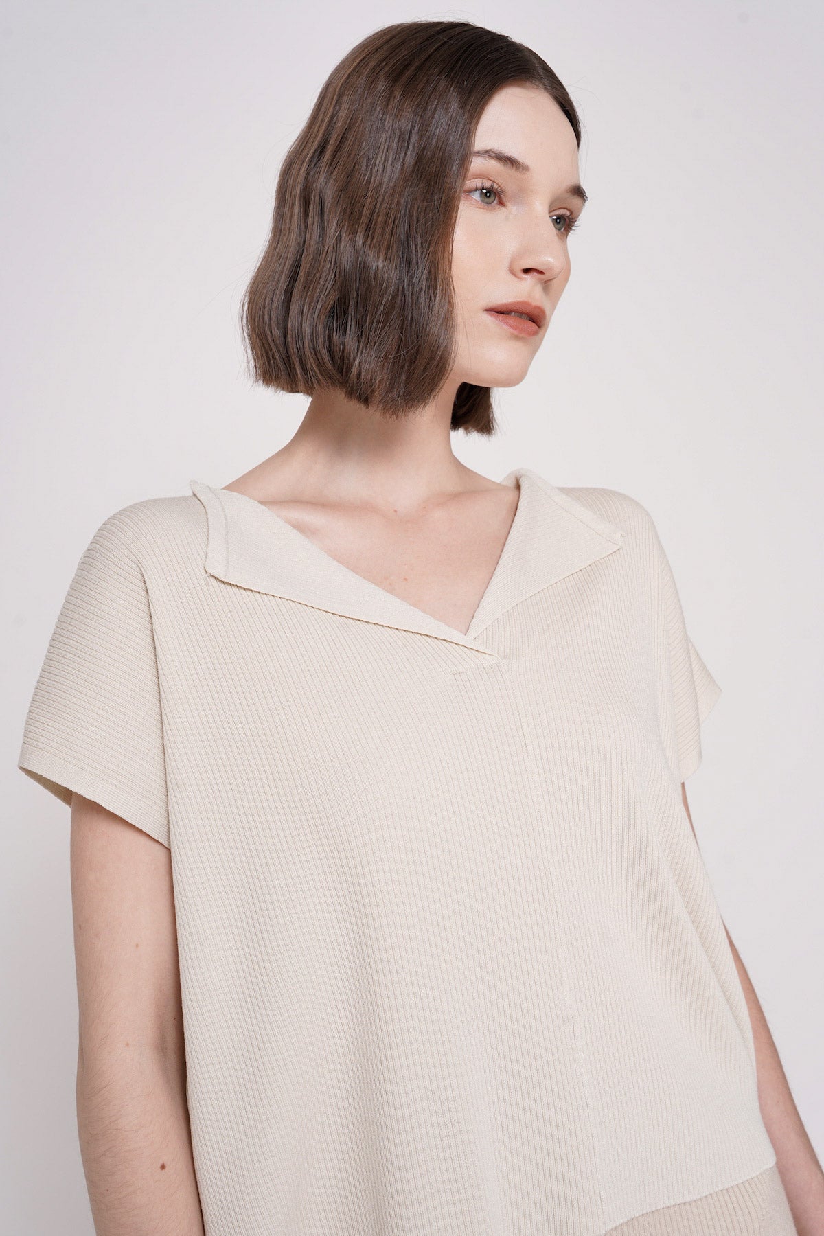 Albion Top In Creme