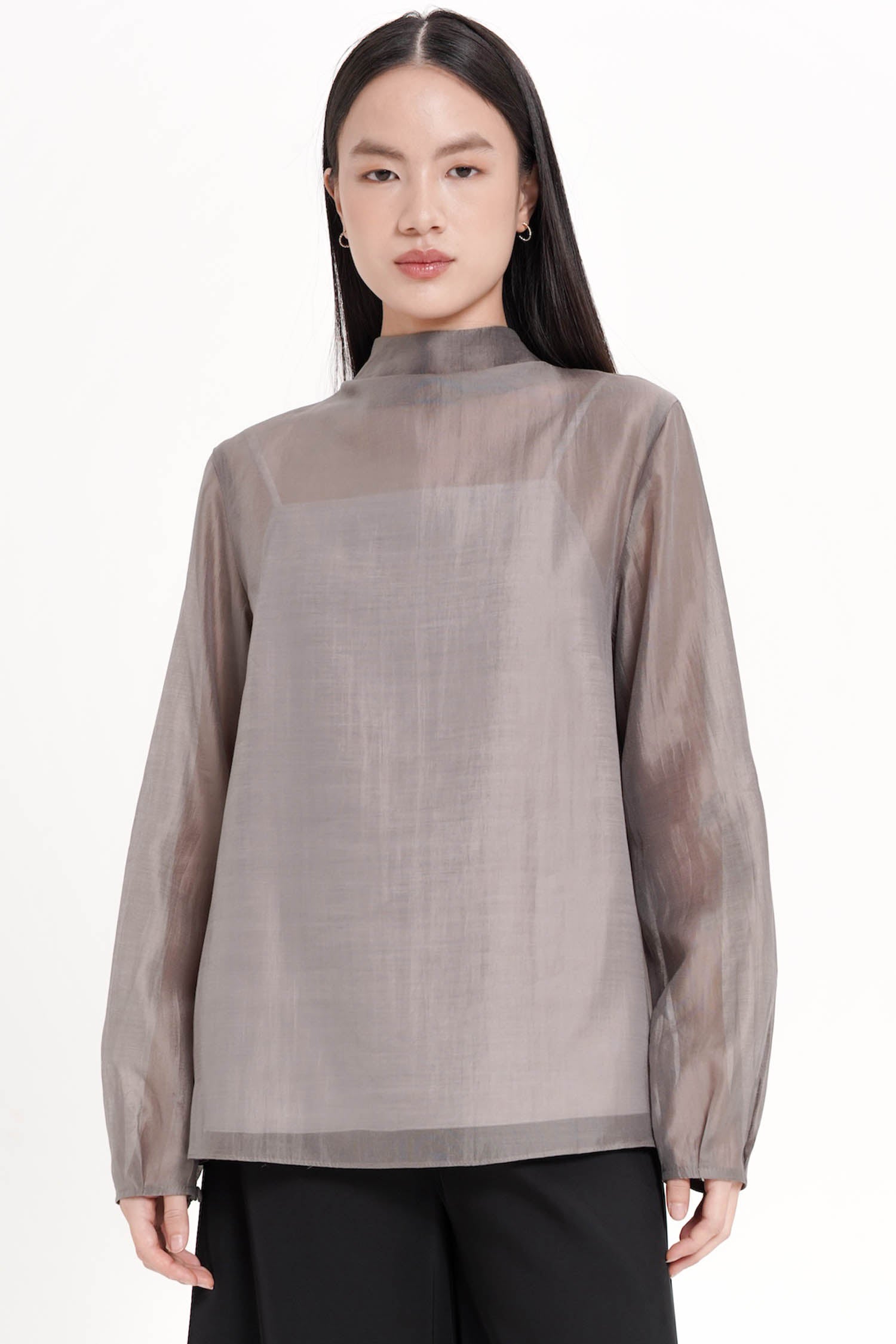 Joven Two-piece Top In Grey