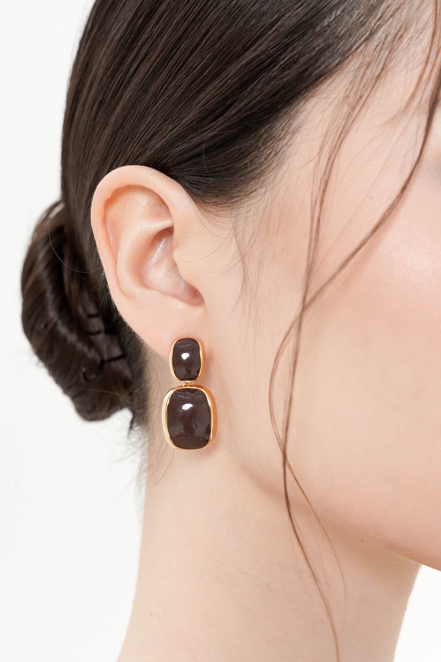 Tunis Earrings In Espresso