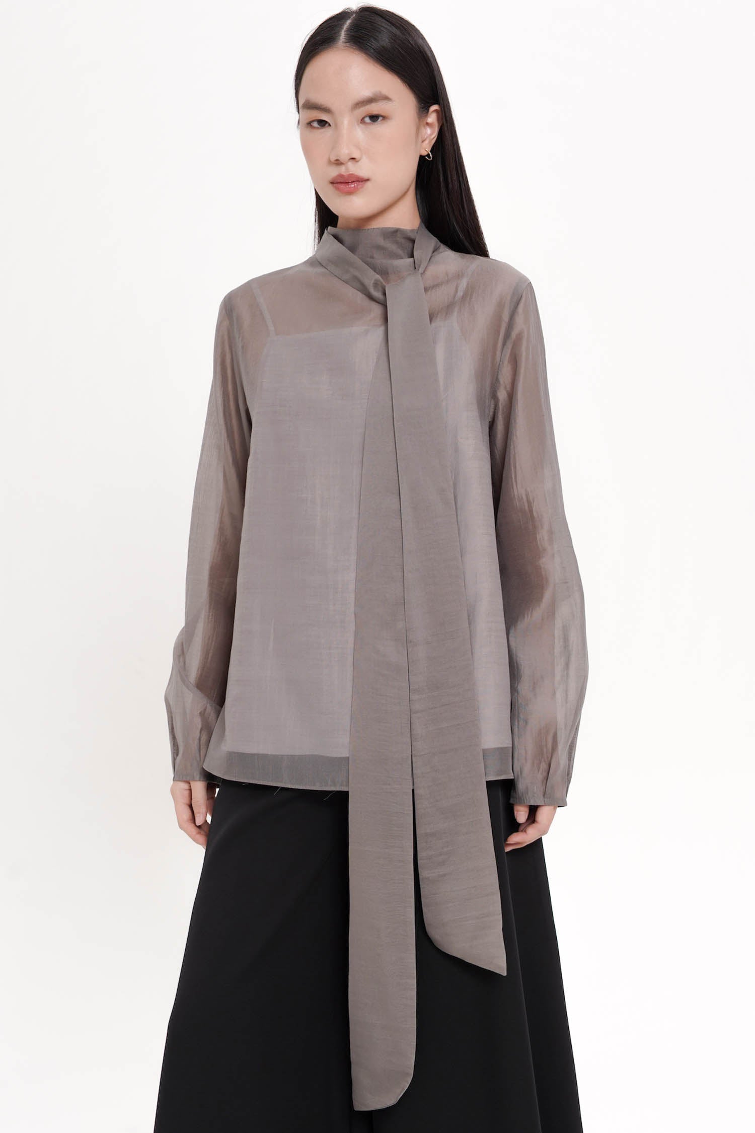 Joven Two-piece Top In Grey