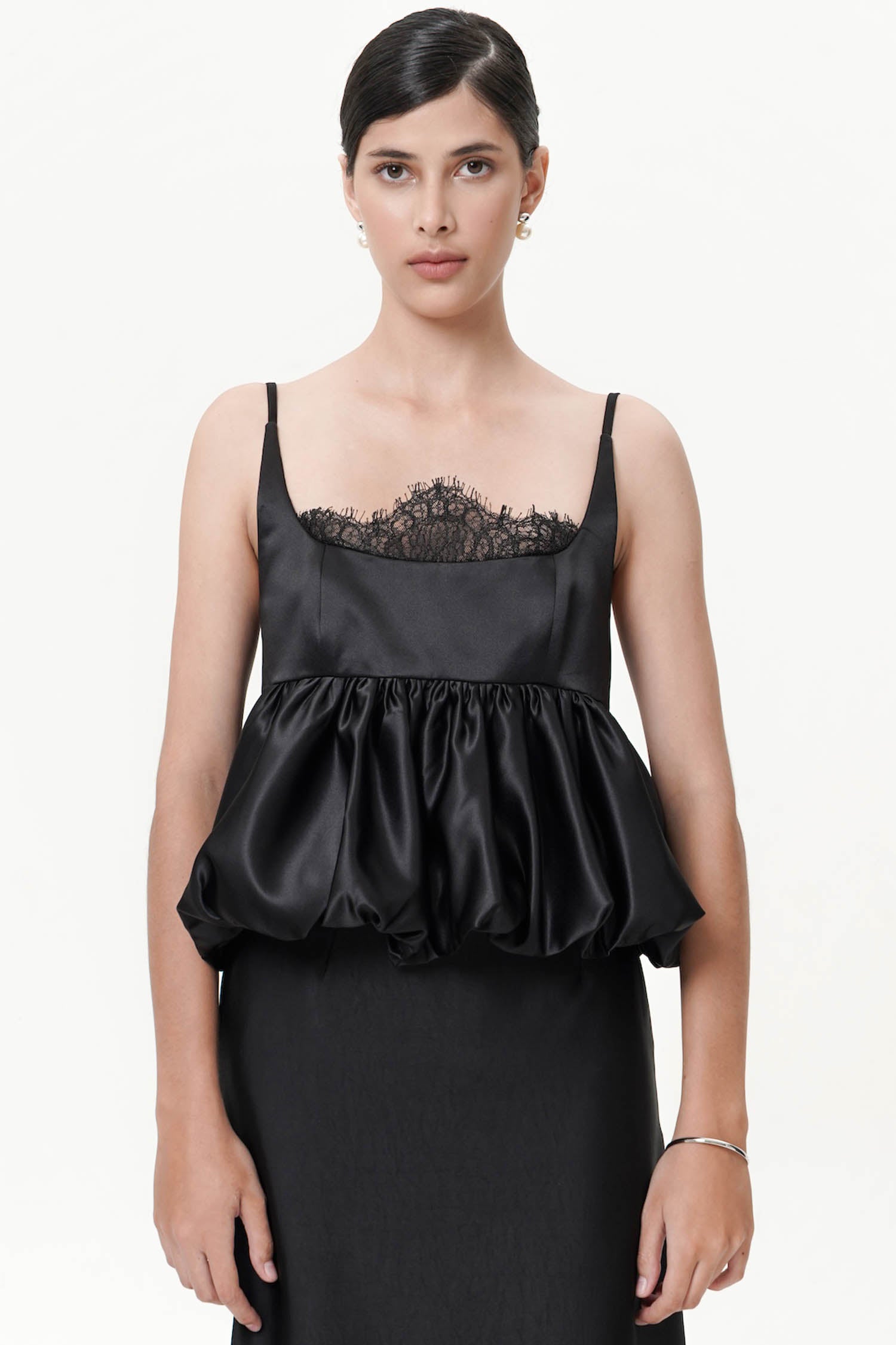 Lettera Top in Black
