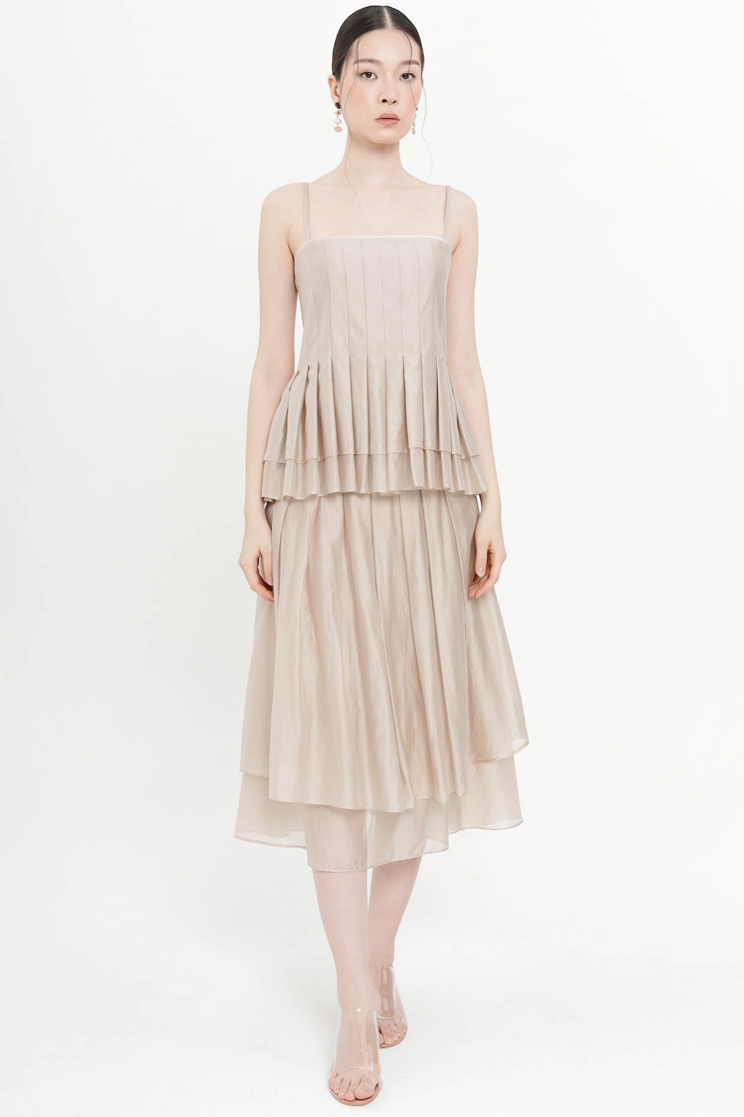Lane Skirt in Champagne