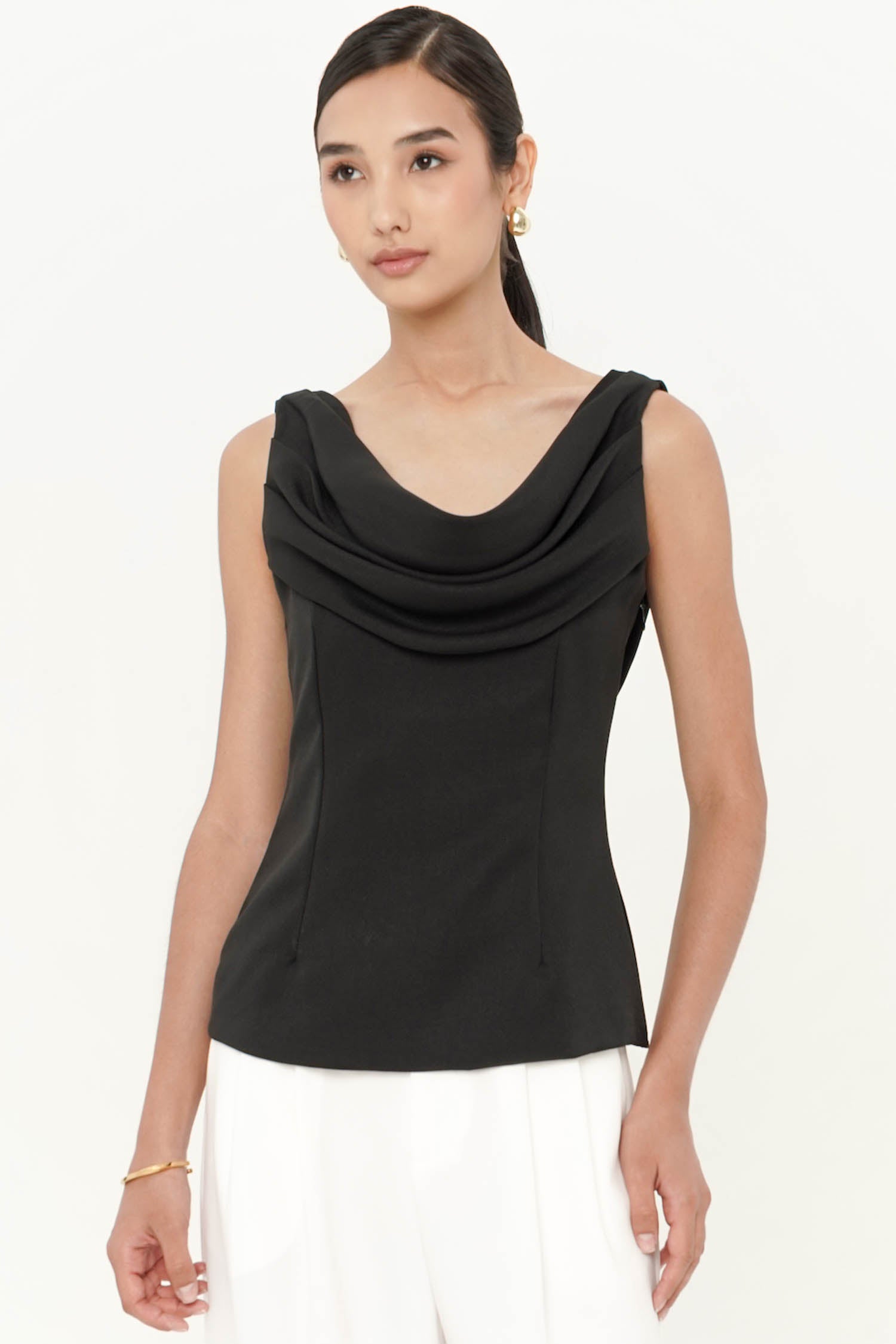 Bowbow Backless Top In Black