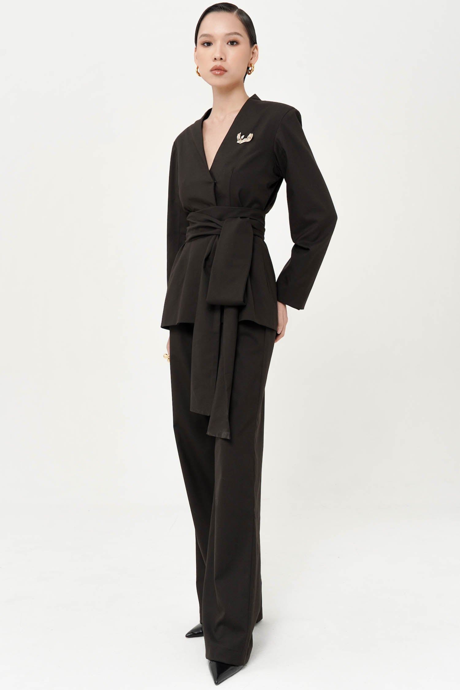 Montre Pants In Dark Brown