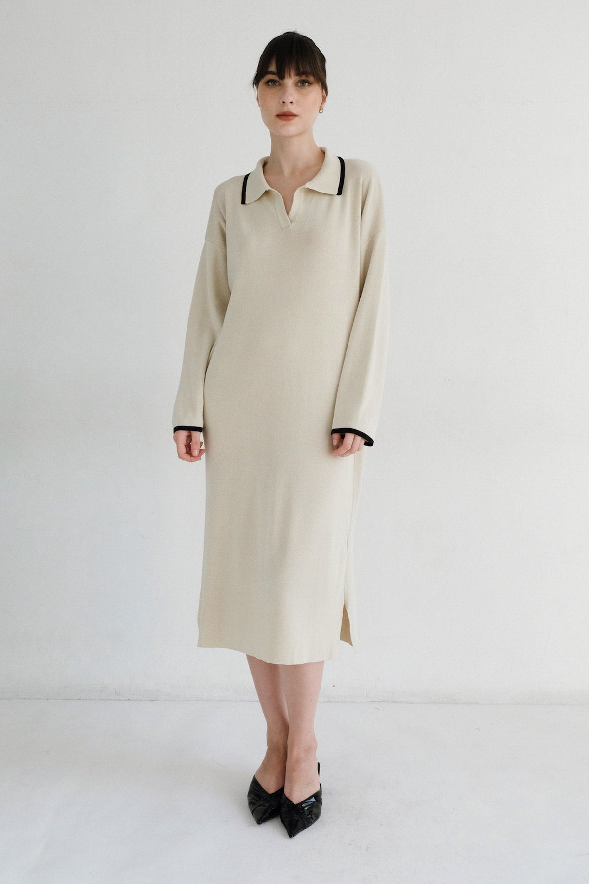 Griselda Dress In Creme ( 1 LEFT)