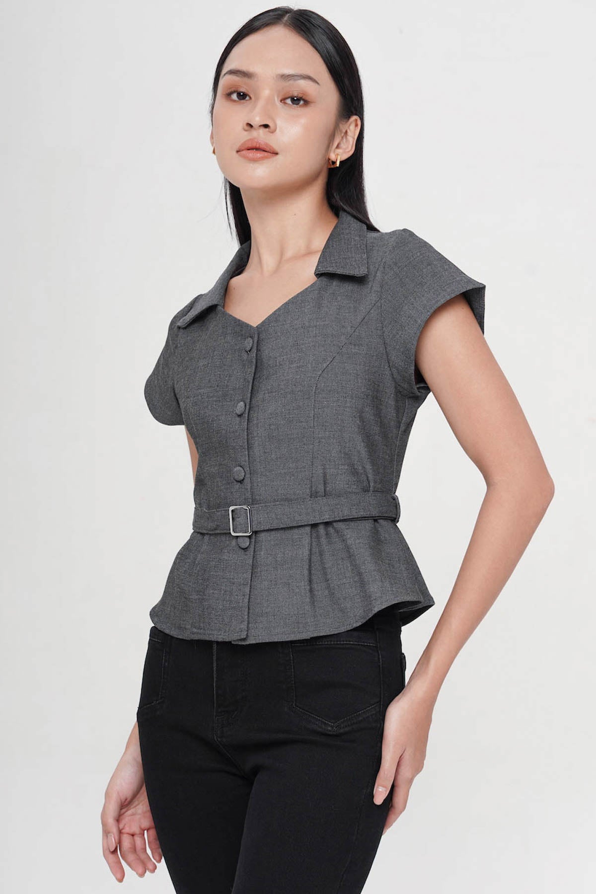 Andras Top In Grey