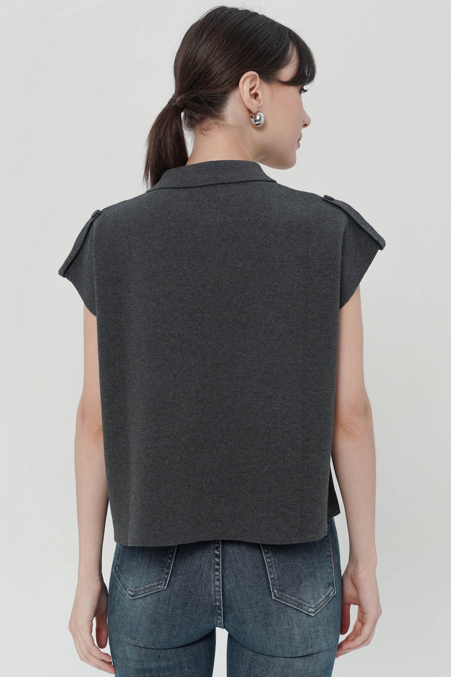 Fore Top In Dark Grey