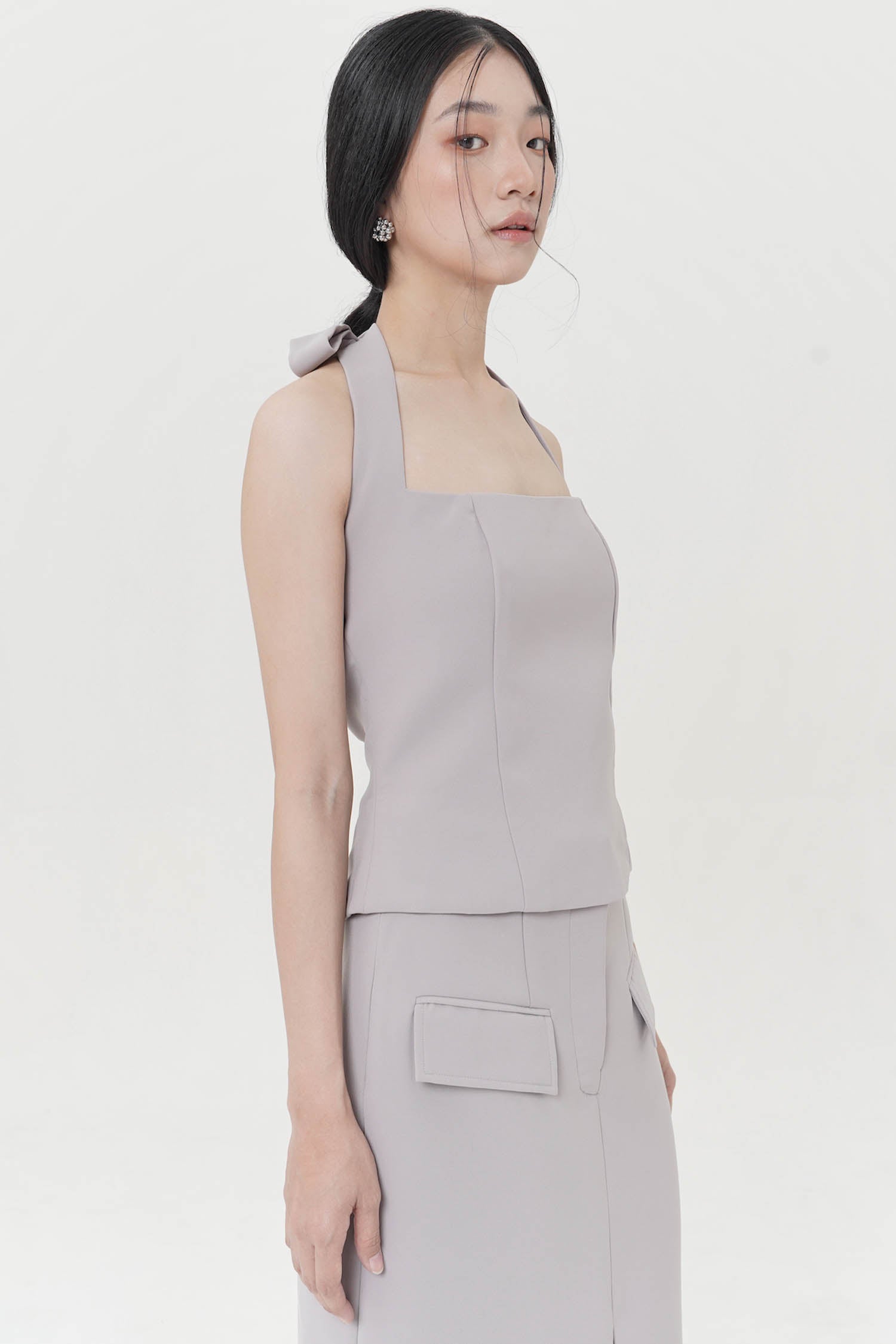 Bale Top In Taupe Grey (4 LEFT)