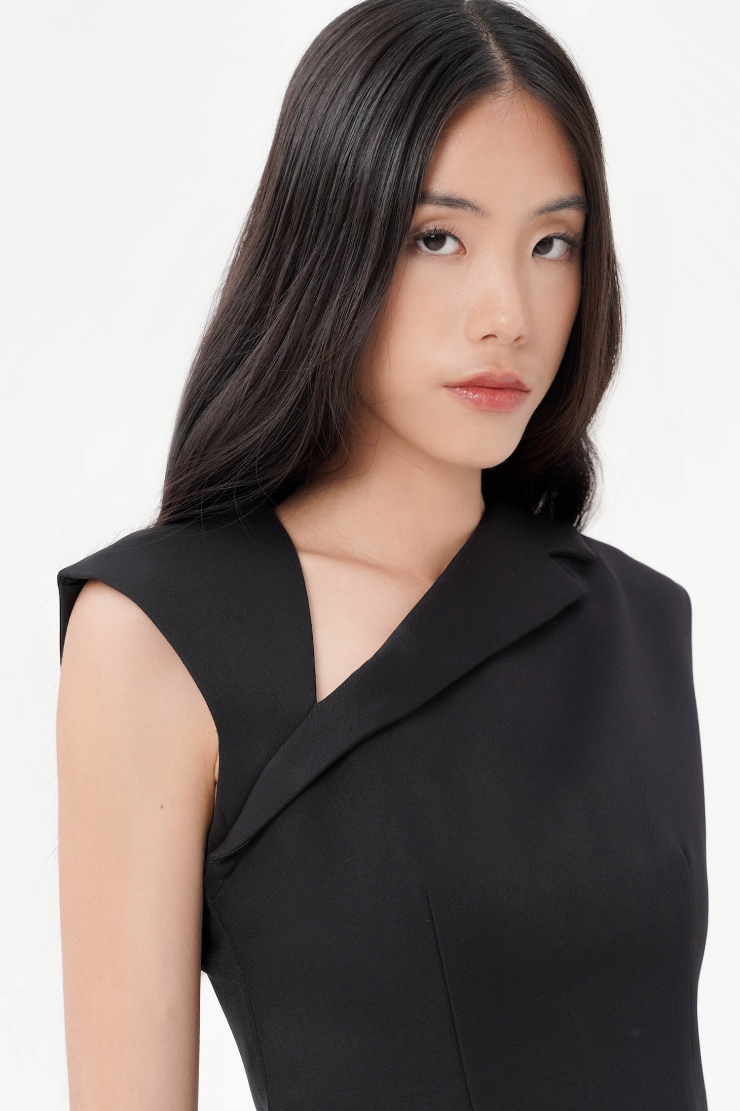 Jaq Asymmetric Top In Black