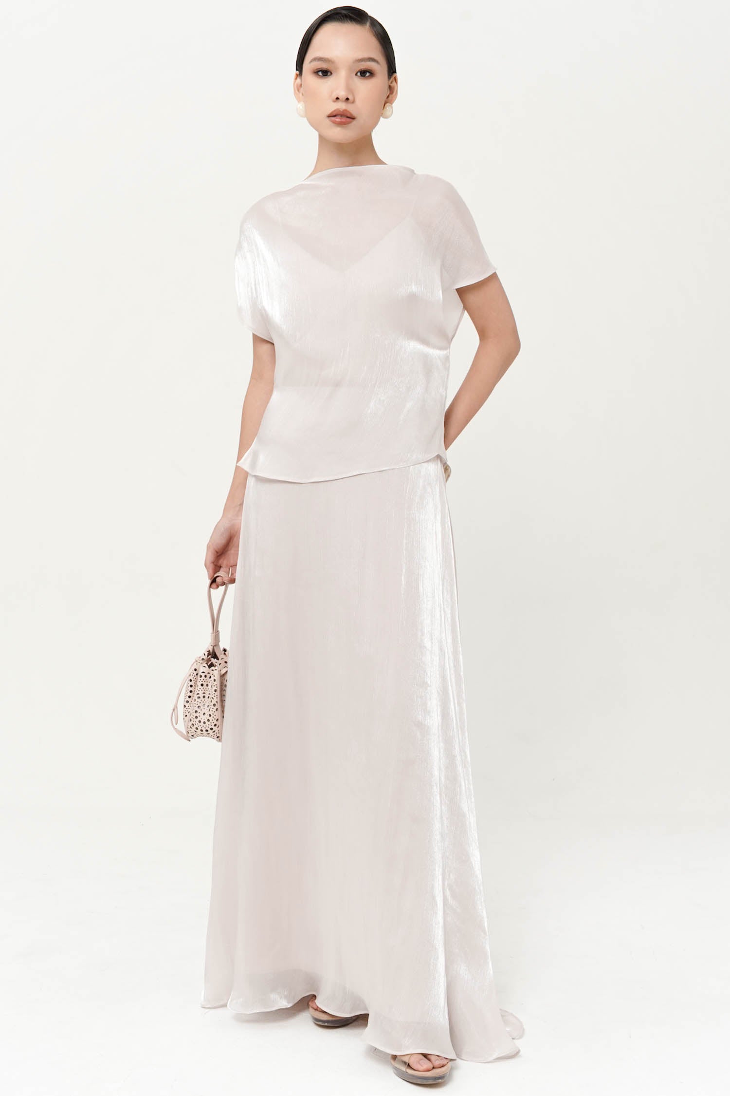 Altair Two-Piece Top In Nude