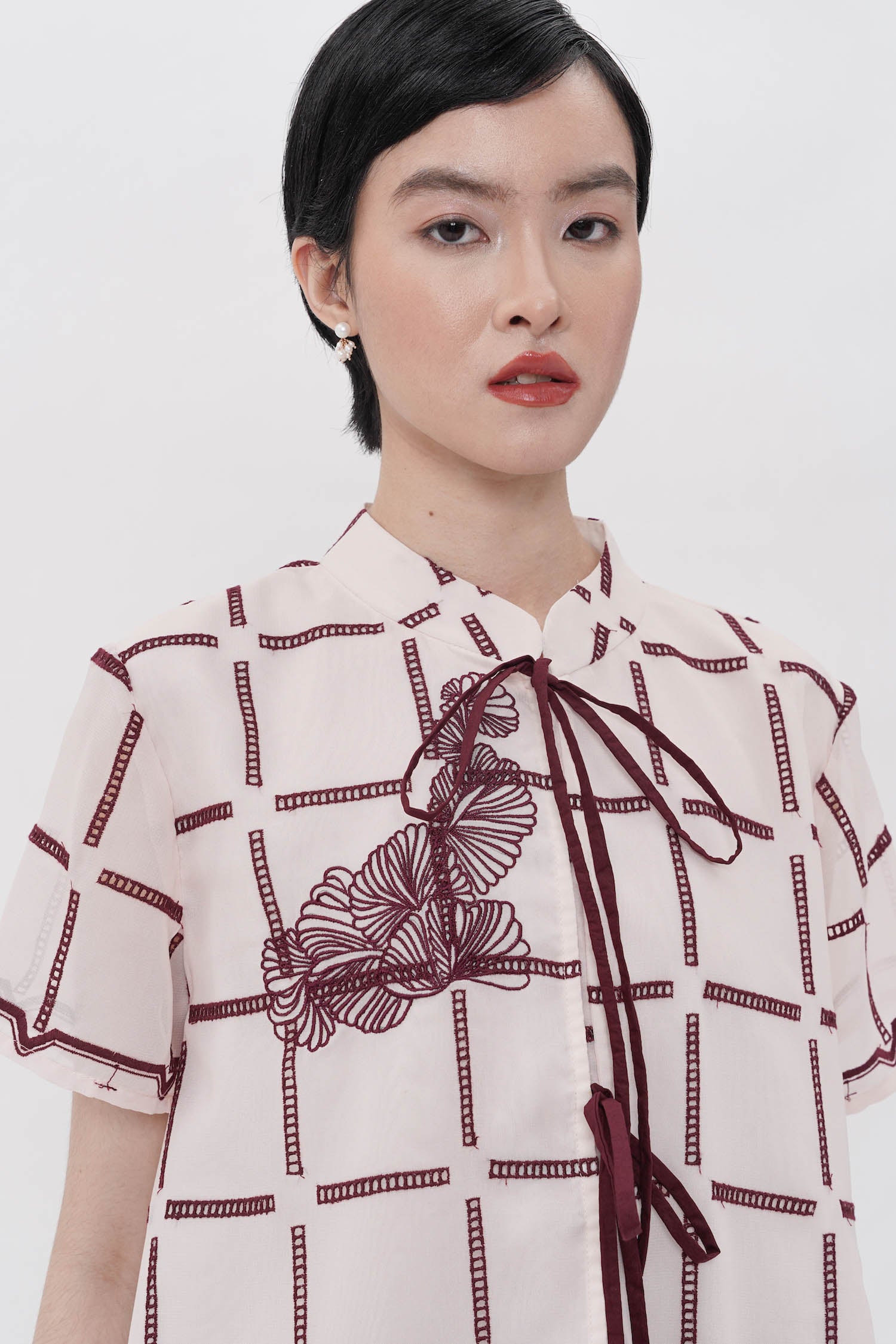 Bloom Embroidery Top