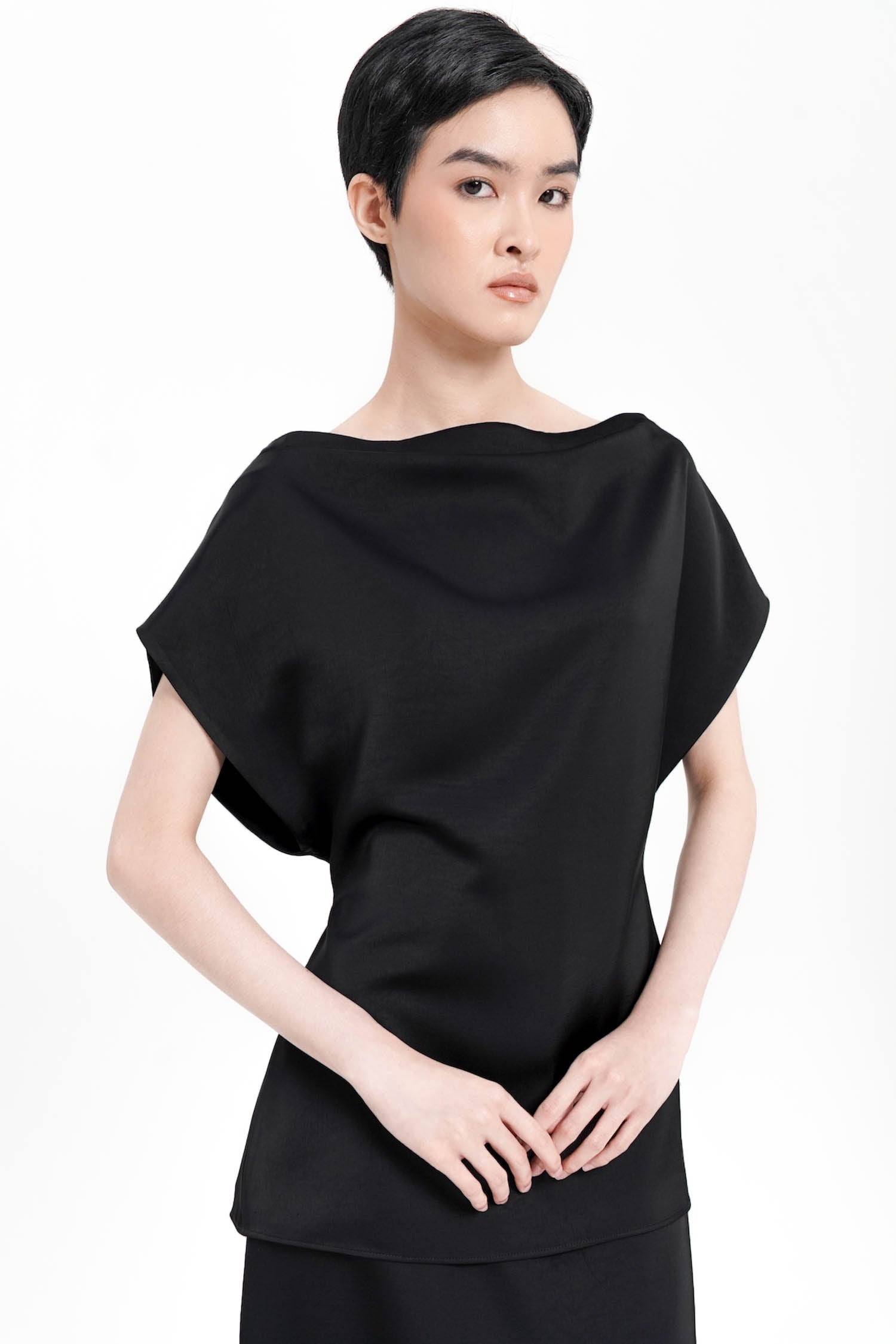 Thalina Blouse In Black