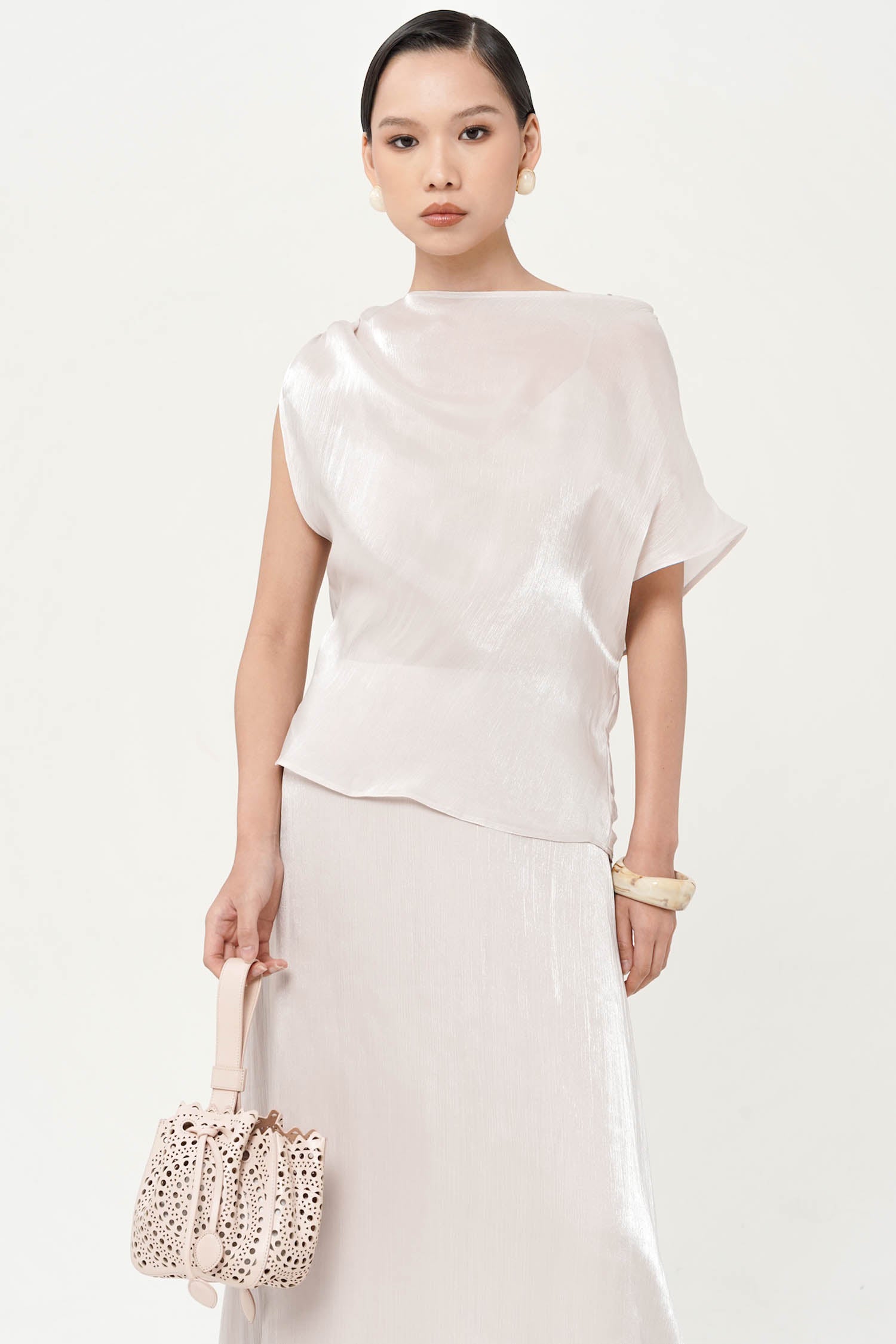 Altair Two-Piece Top In Nude