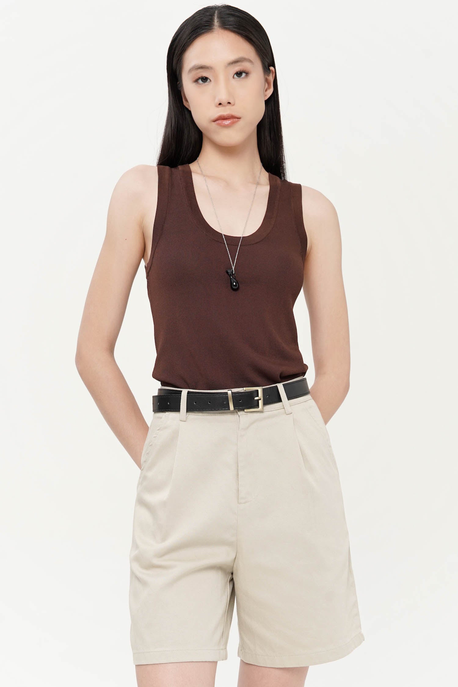 Tatiana Bermuda Shorts In Apricot