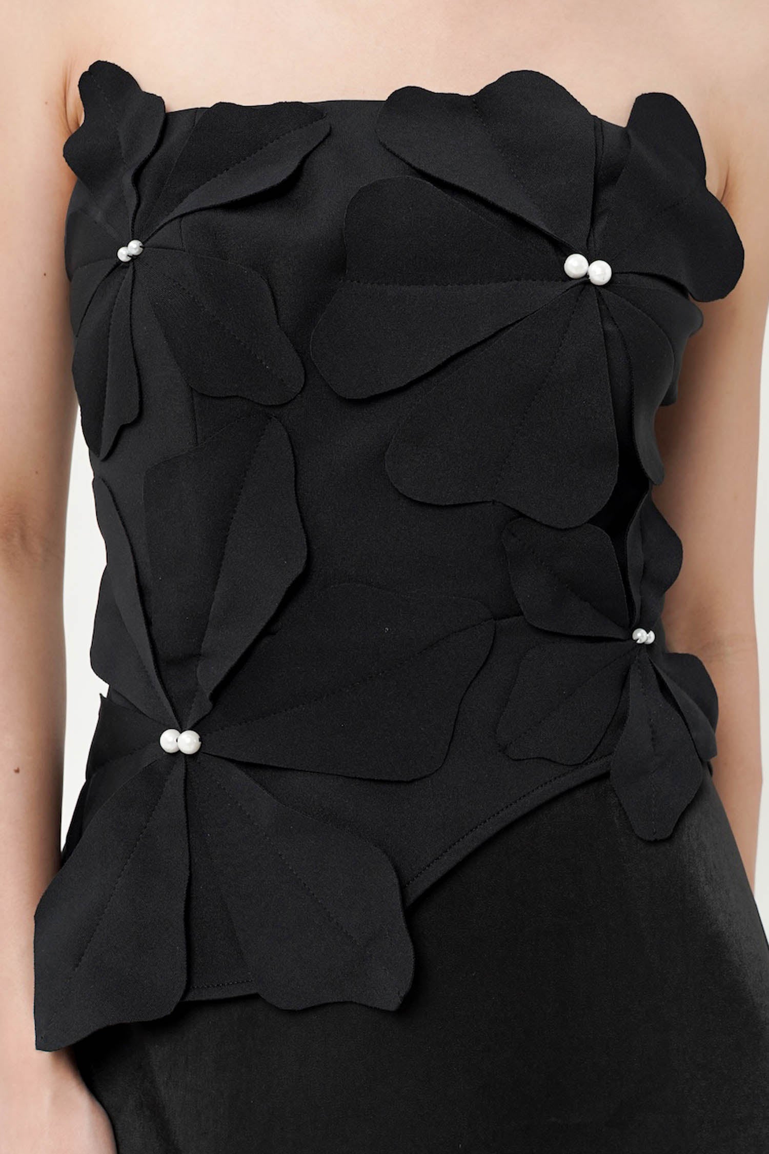 Cattleya Top in Black