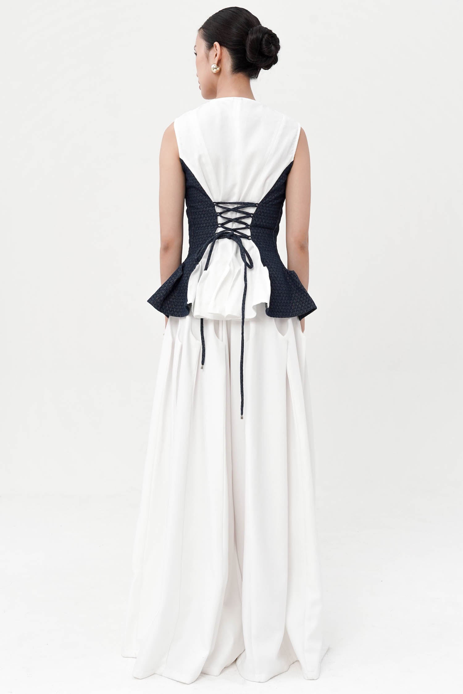 Krilo Long Pants In White