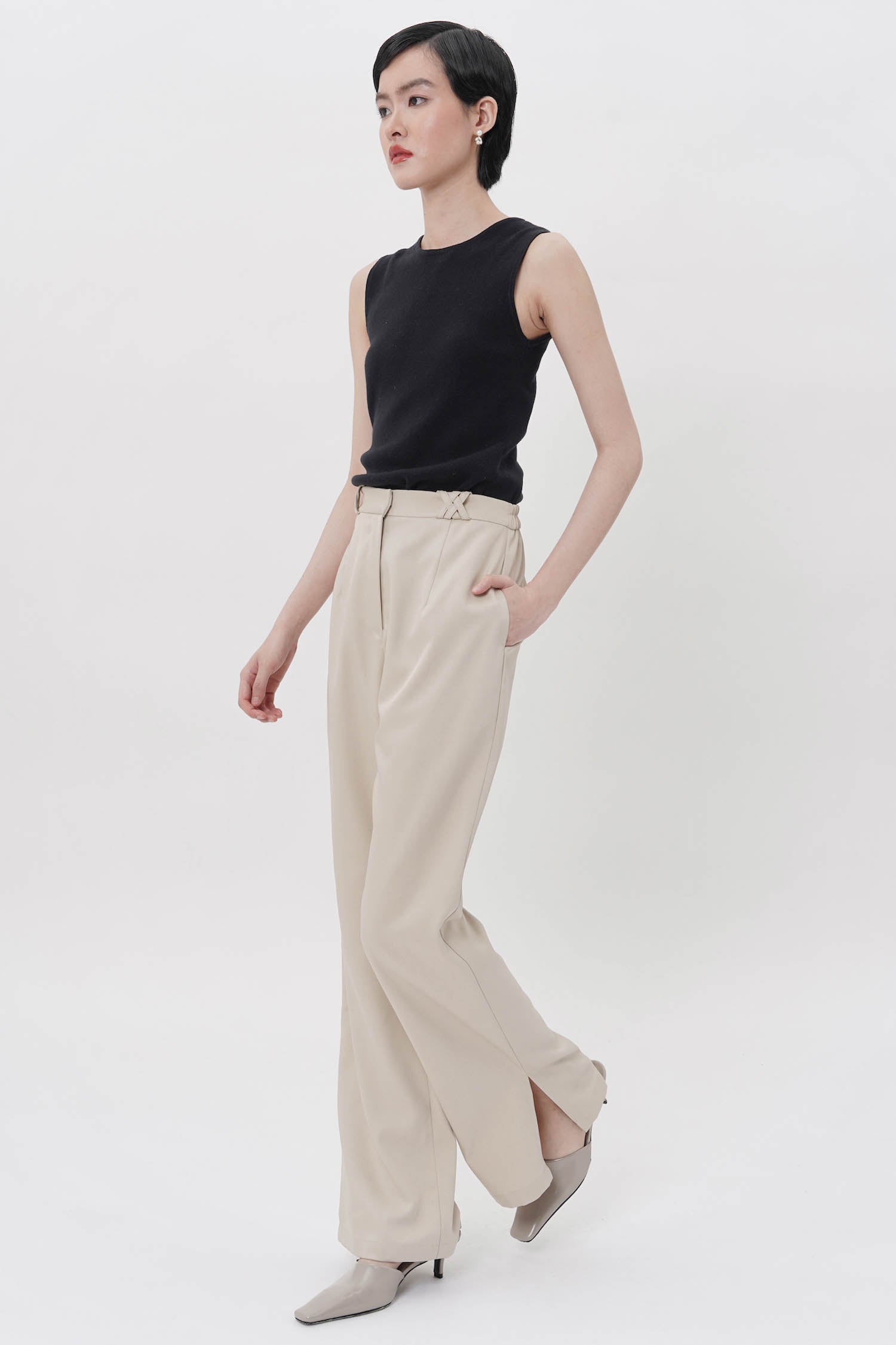 Nuo Trousers In Nude