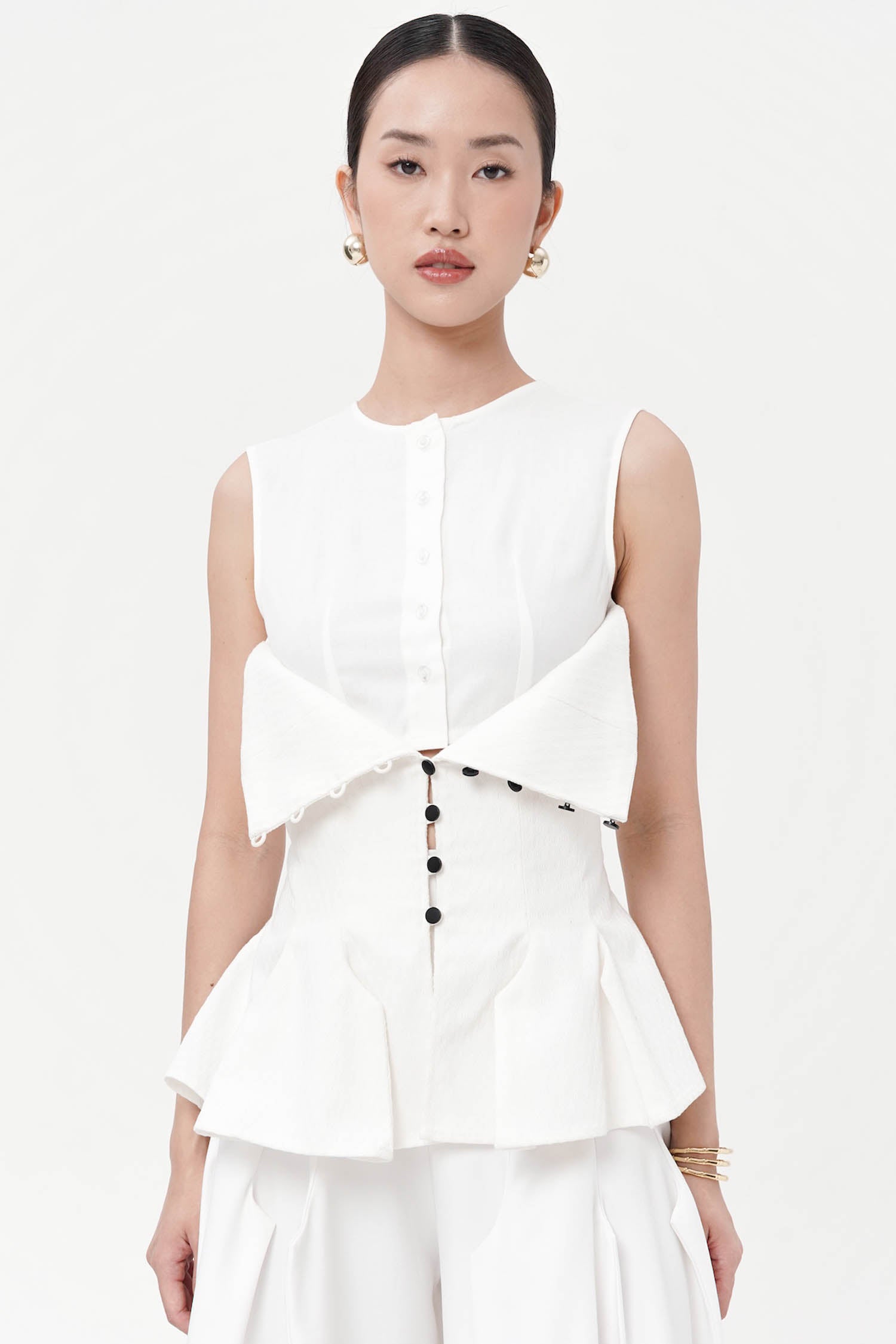 Andersson Top In White