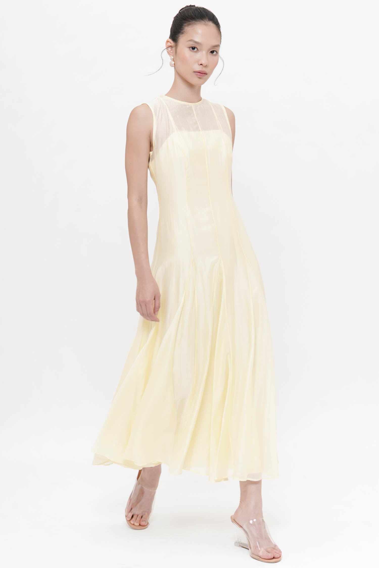 Arlen Maxi Dress In Yellow