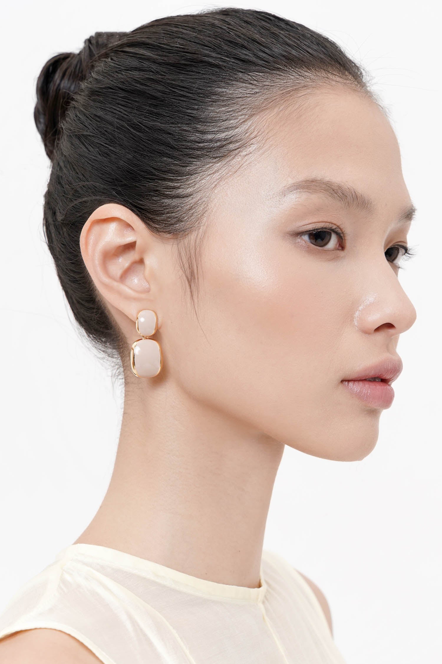 Tunis Earrings In Nude