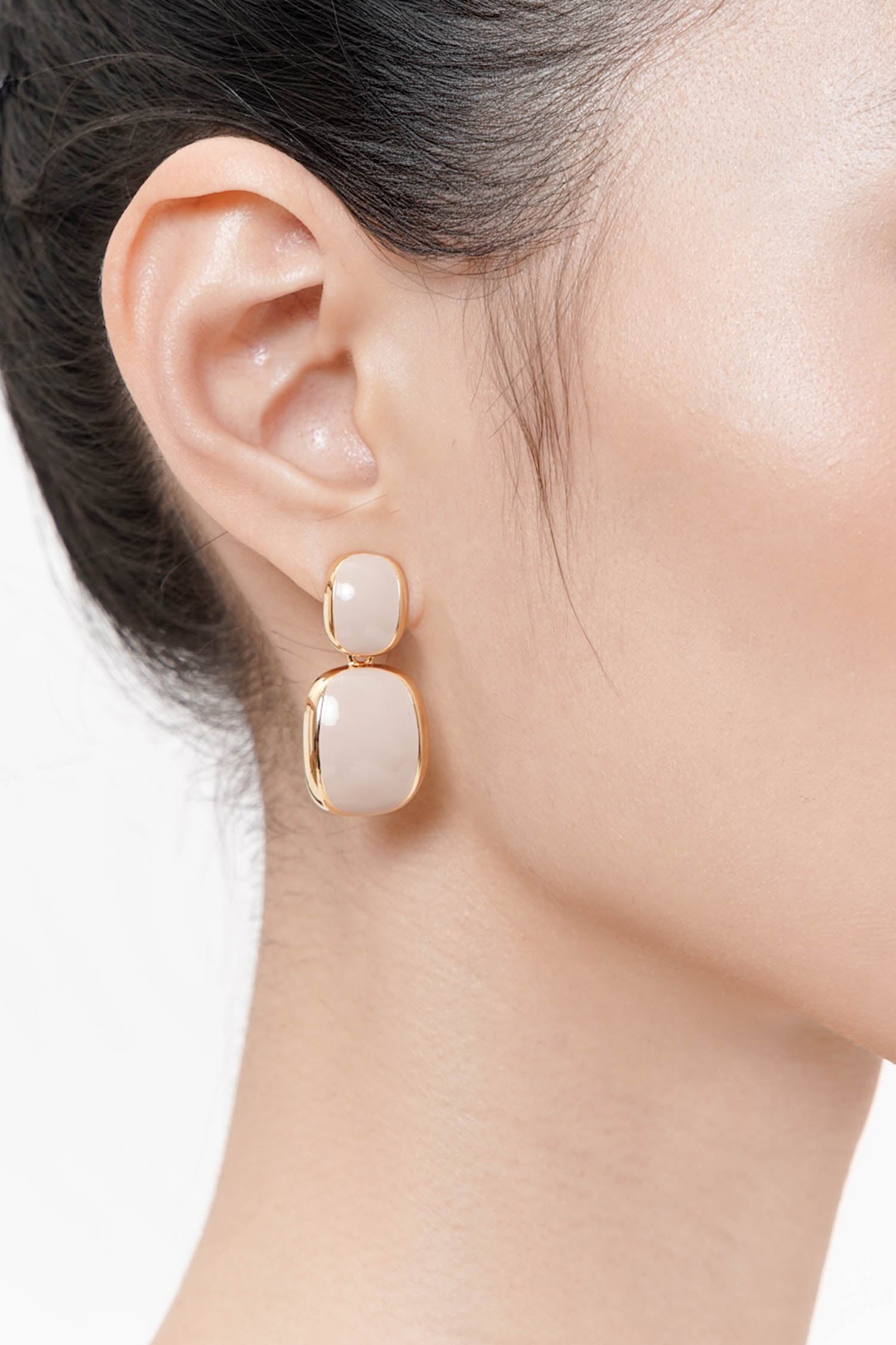 Tunis Earrings In Nude