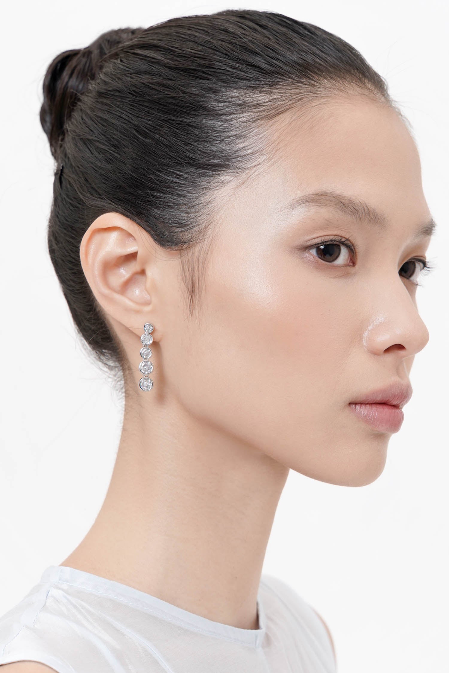 Venetia Earrings In Silver