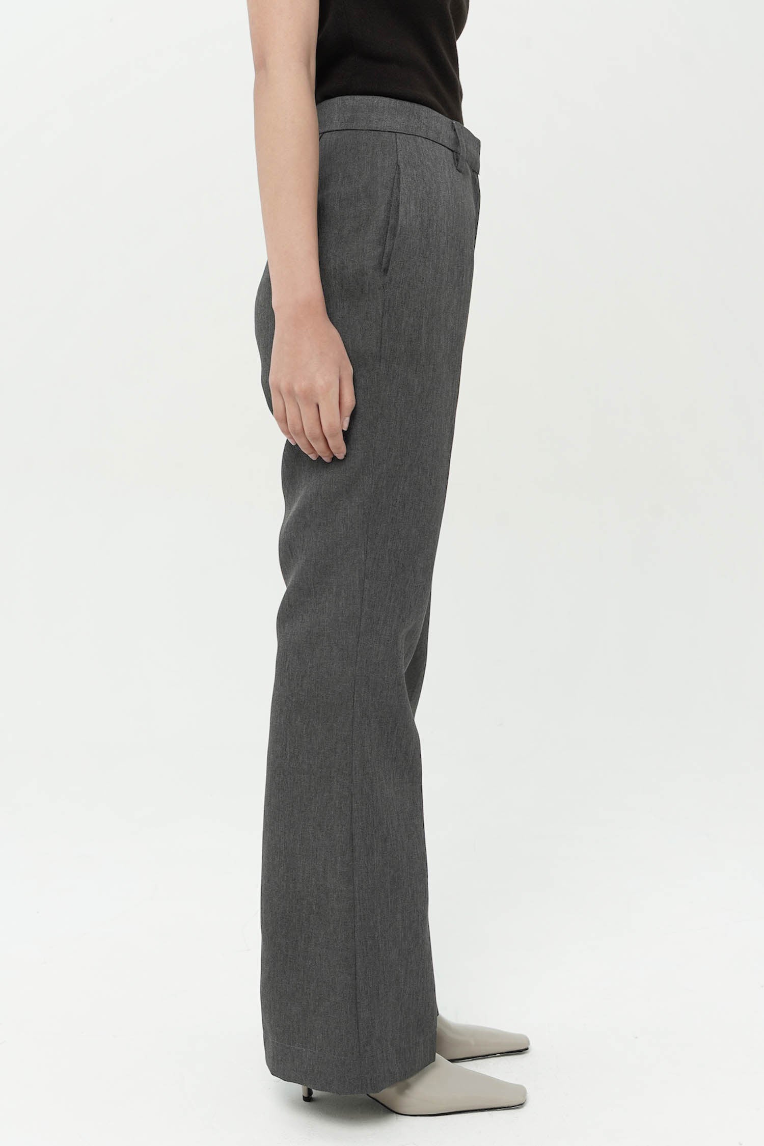 Mercer Tailored Trouser In Grey