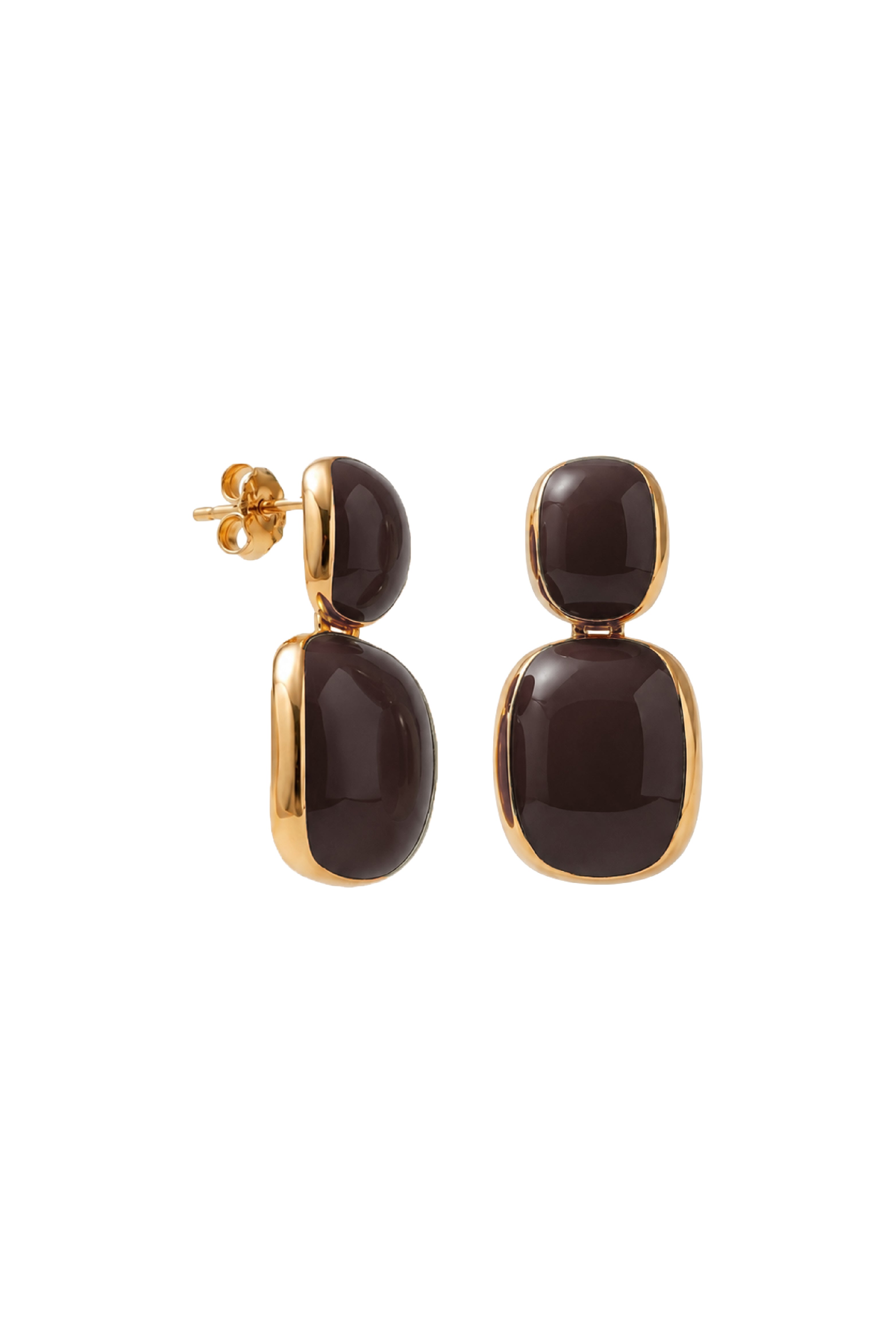 Tunis Earrings In Maroon