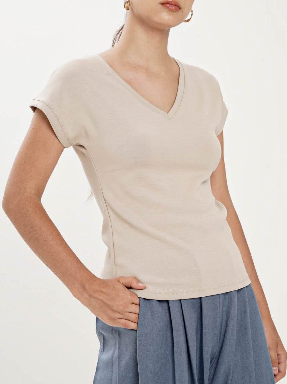 Cerda T-shirt In Nude (3 LEFT)