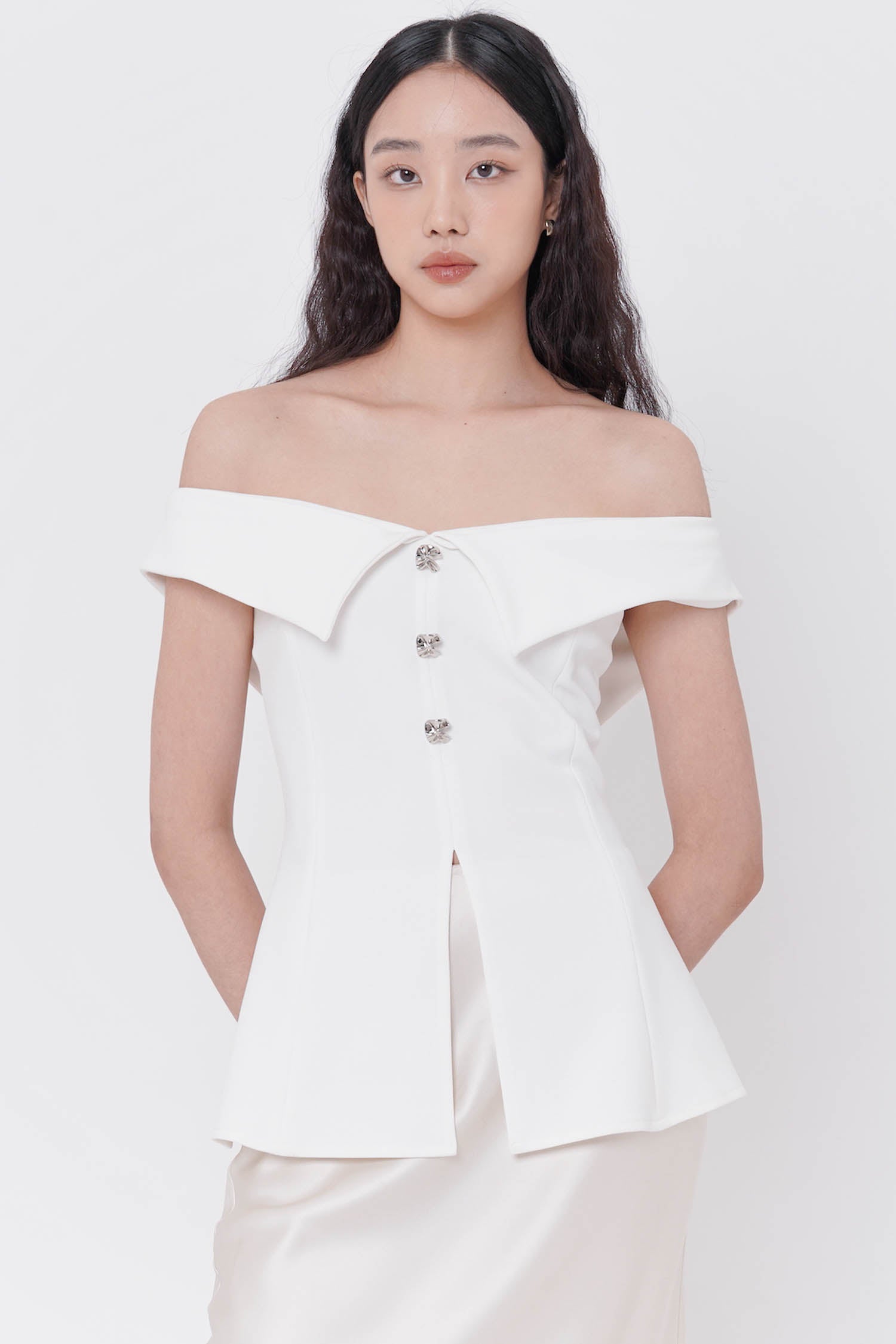 Louie Top White