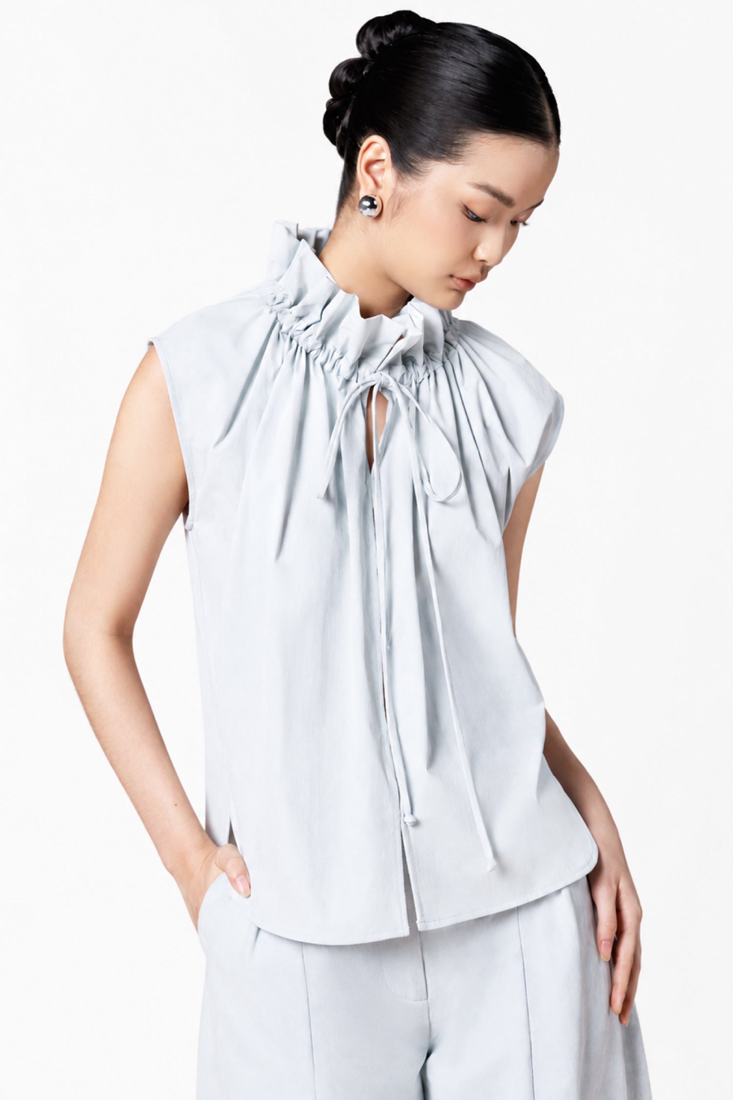 Remy Shirt In Powder Blue