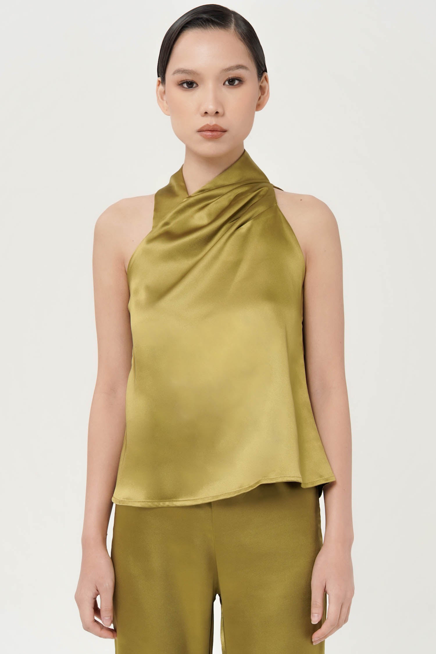 Eugene Top in Olive