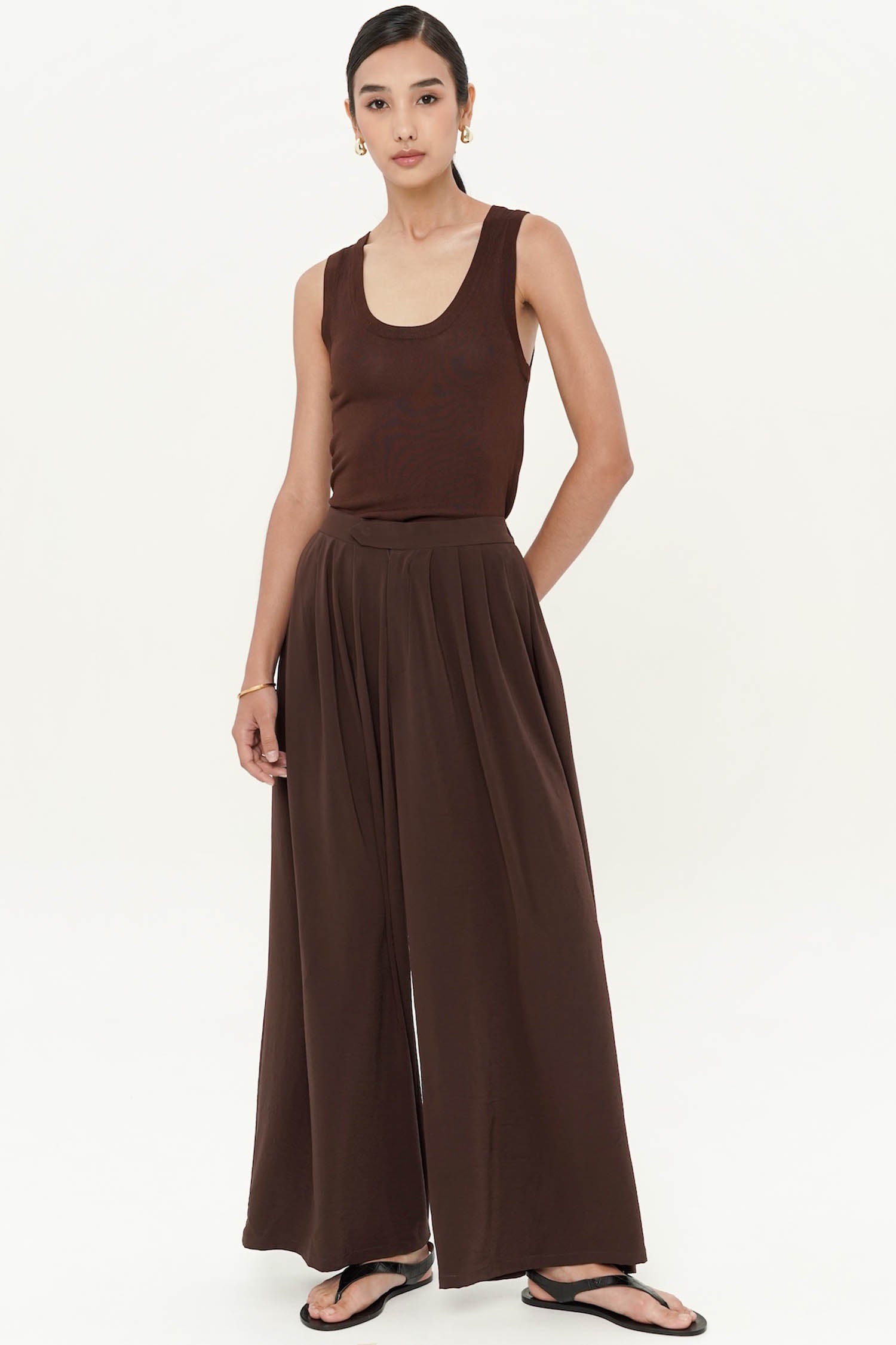 Nerida Trousers In Espresso