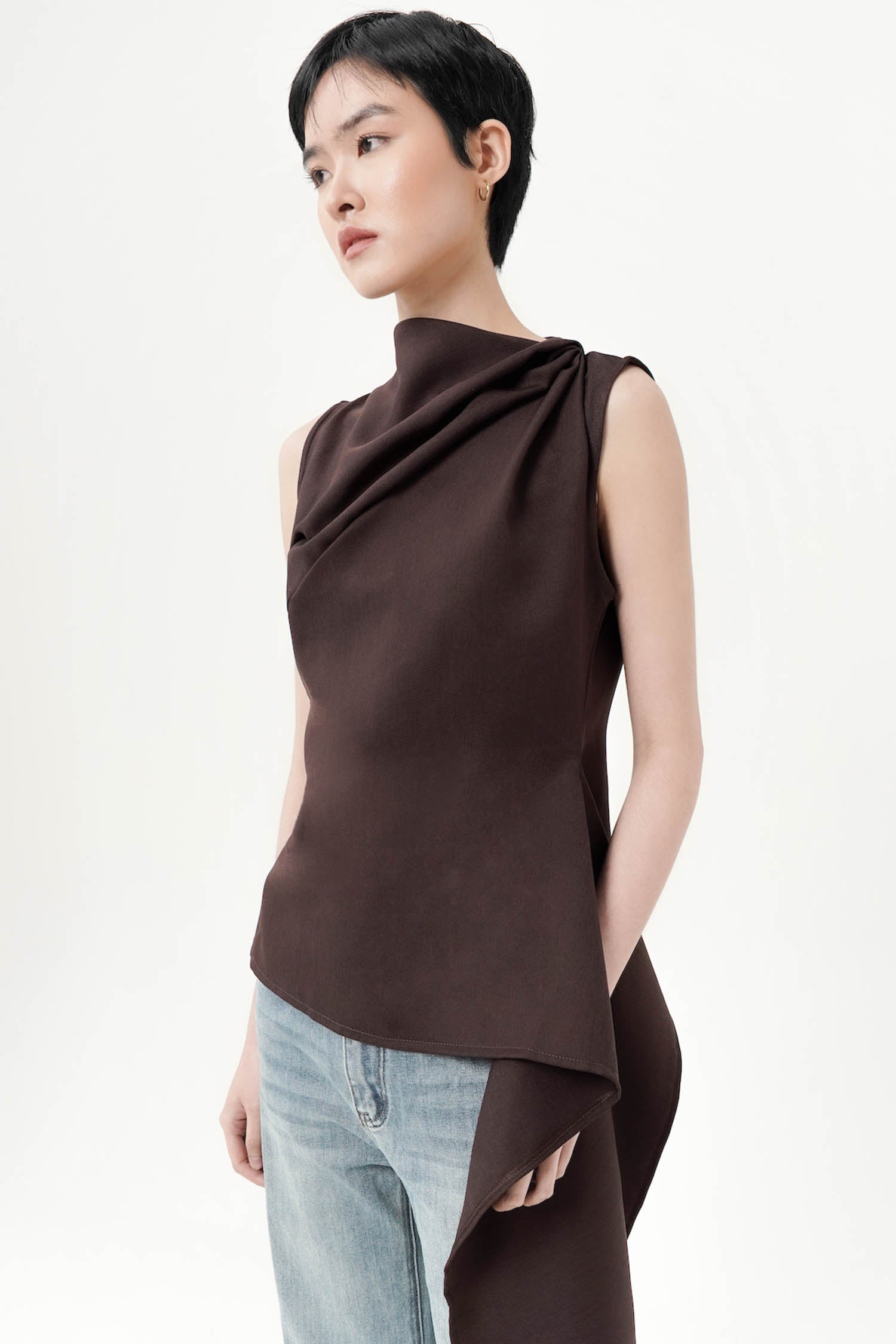 Isola Top In Espresso