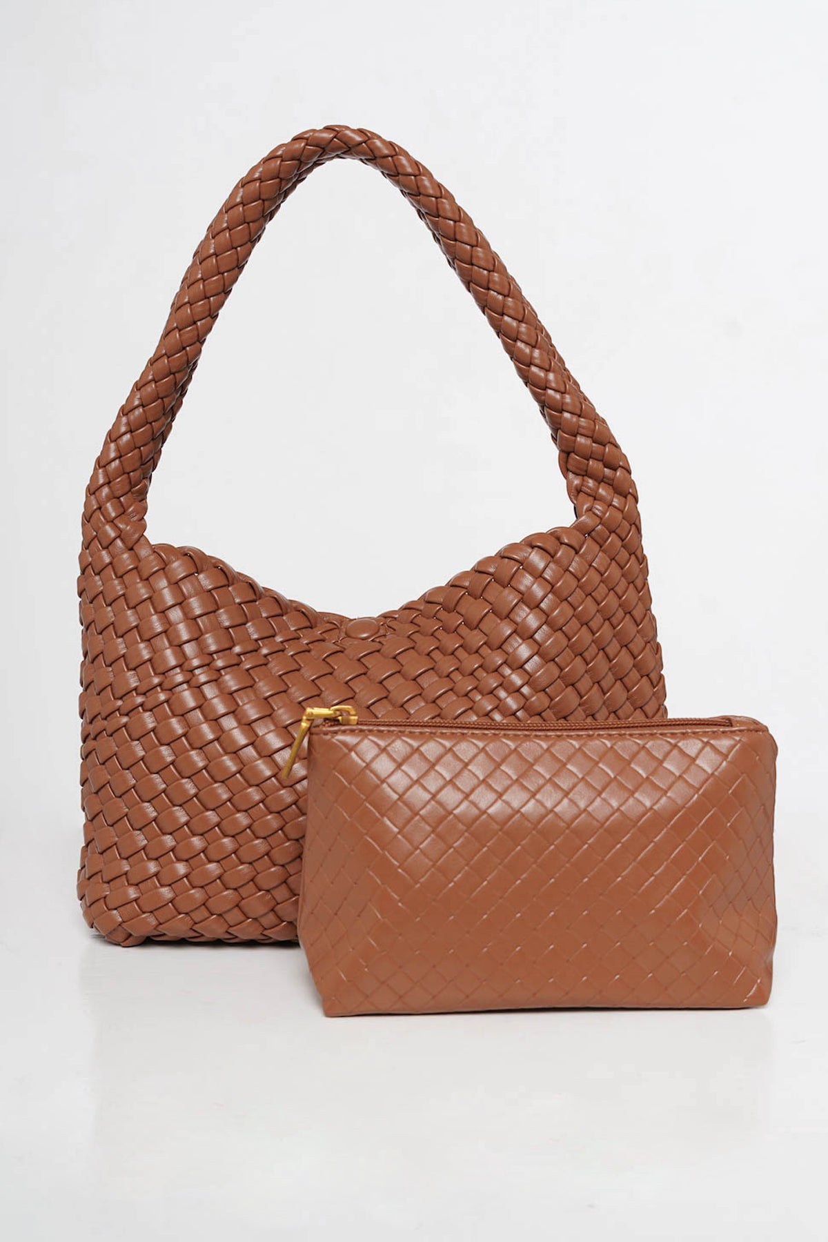 Adette Tote In Brown (4 LEFT)