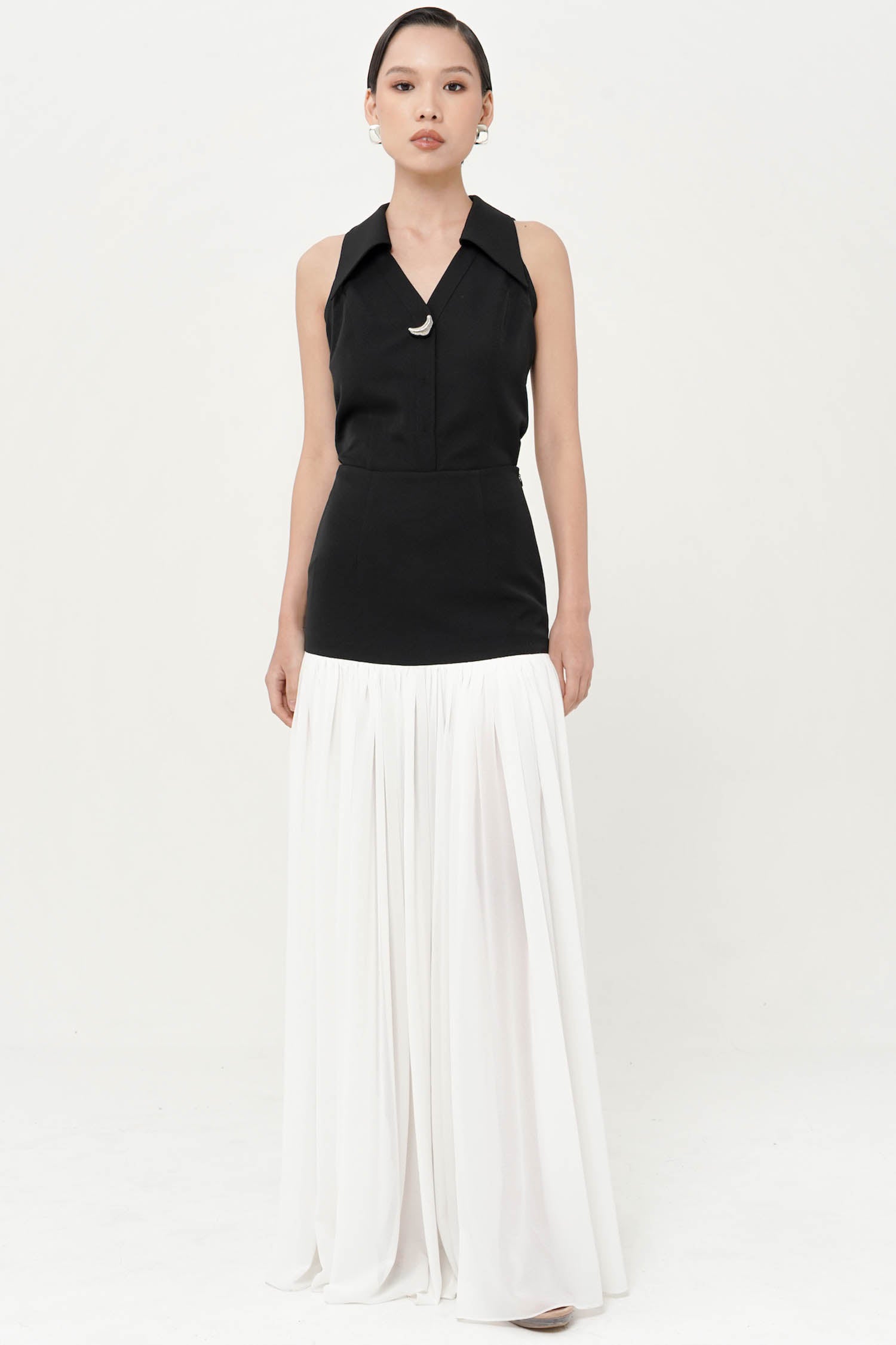 Meurice Skirt in Black & White