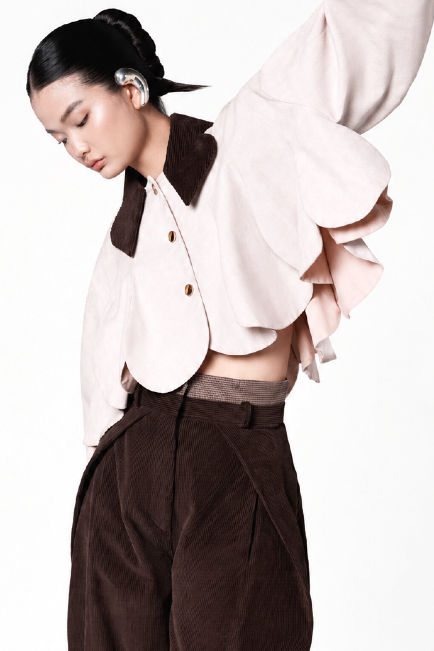 Elodie Jacket in Powder Pink
