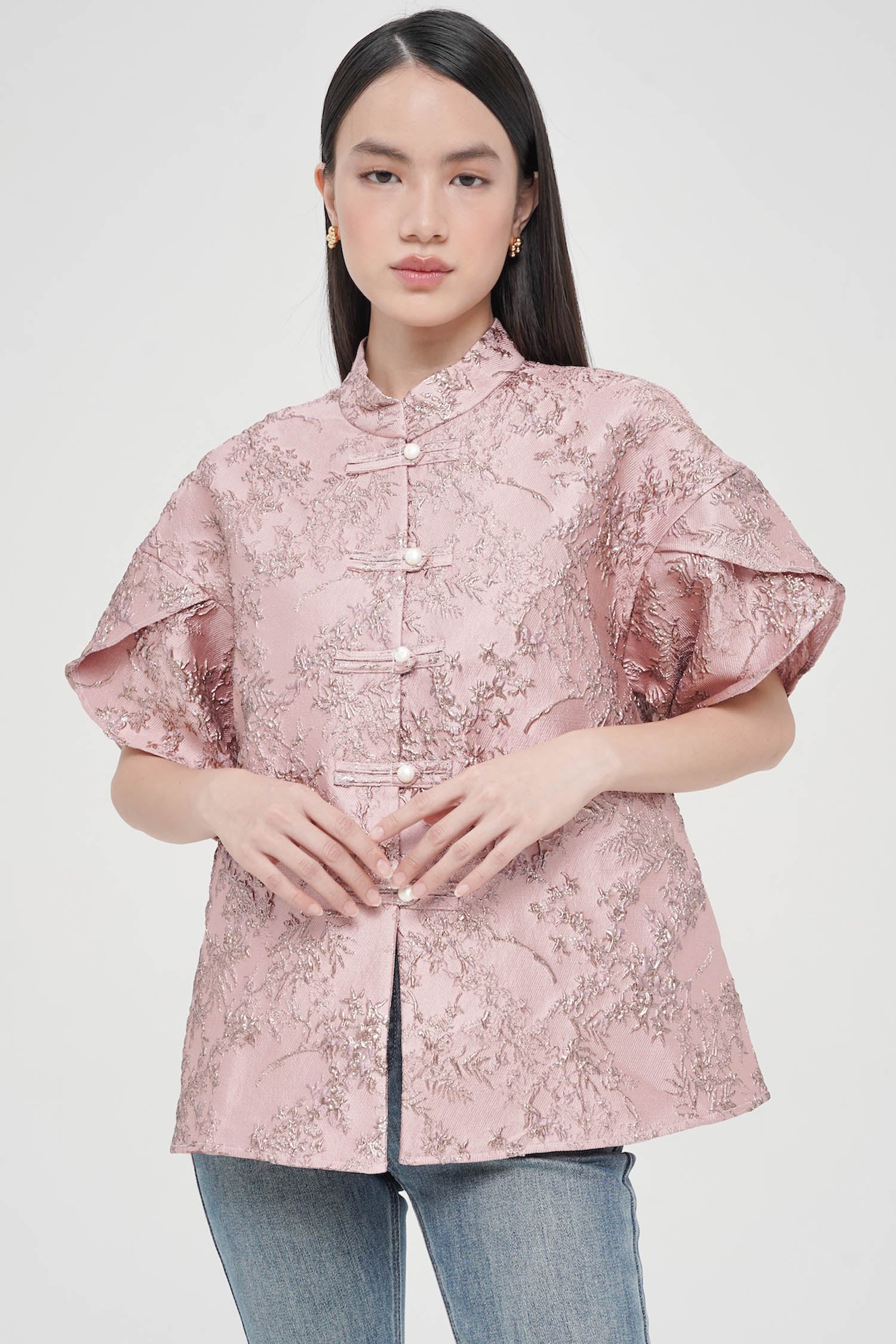 Yutong Top In Pink