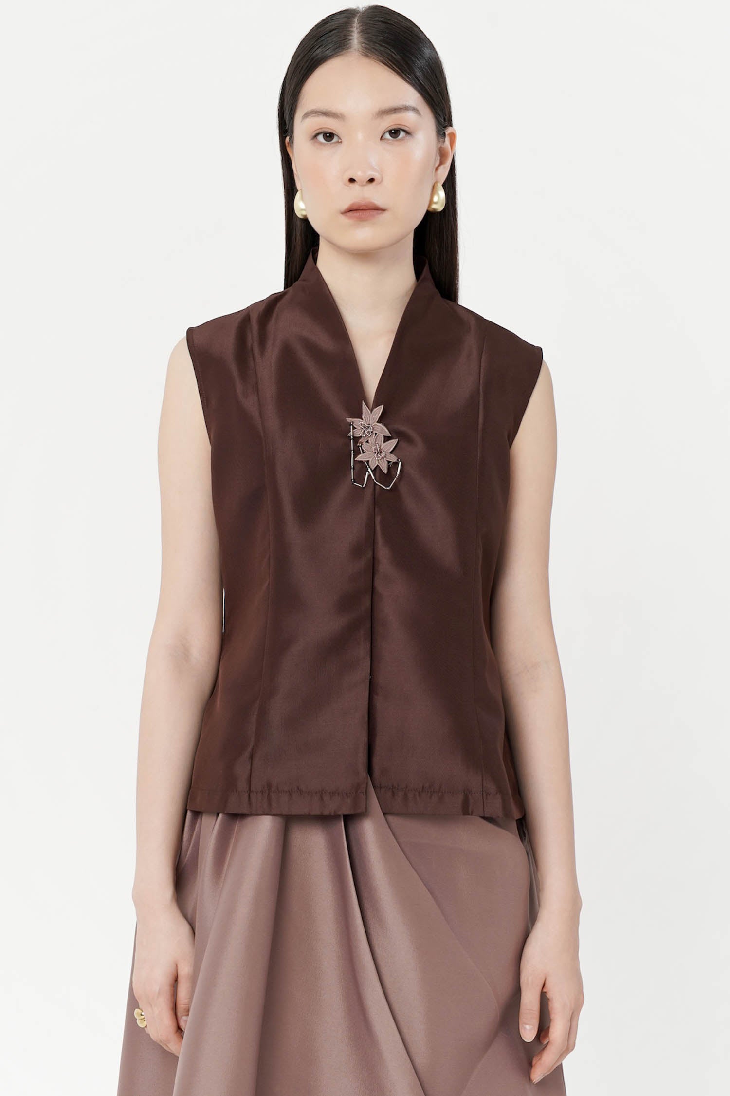 Sora Top Brown