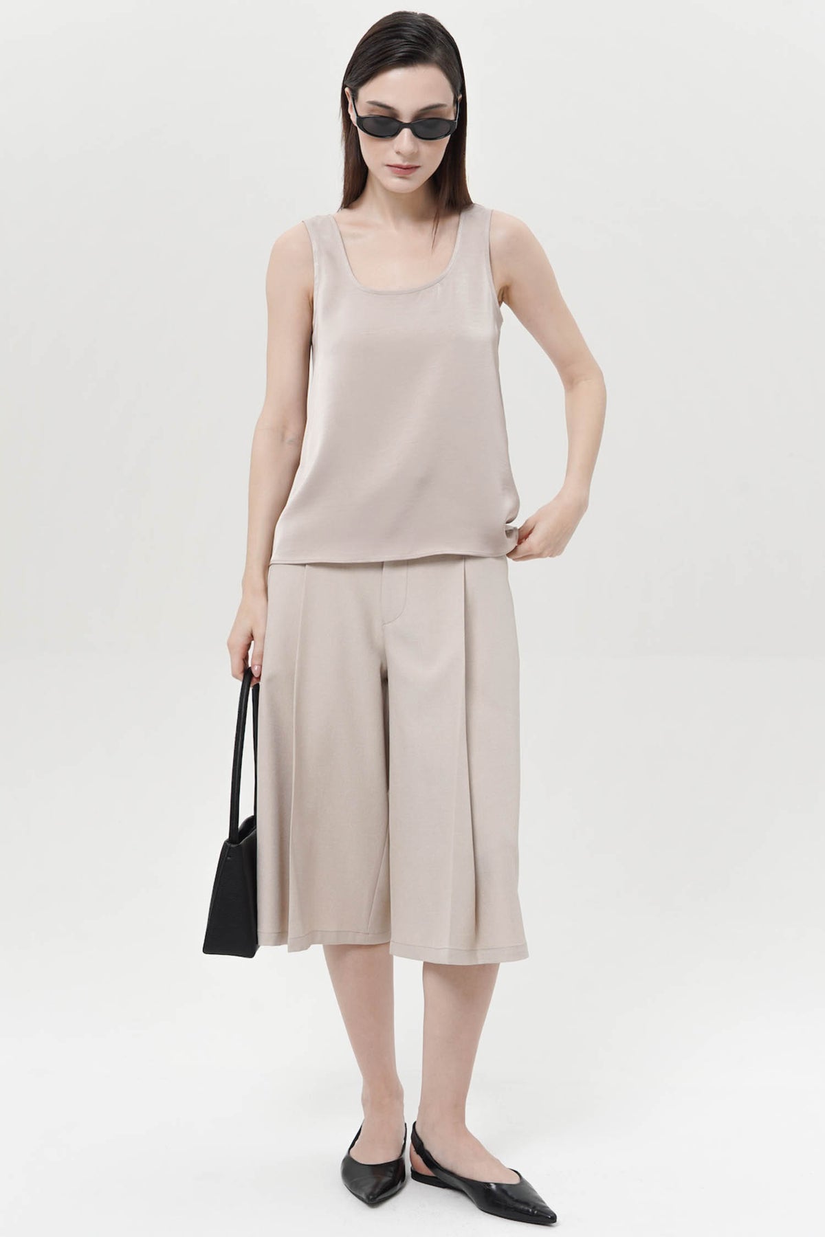 Sten Tank Top In Etoupe