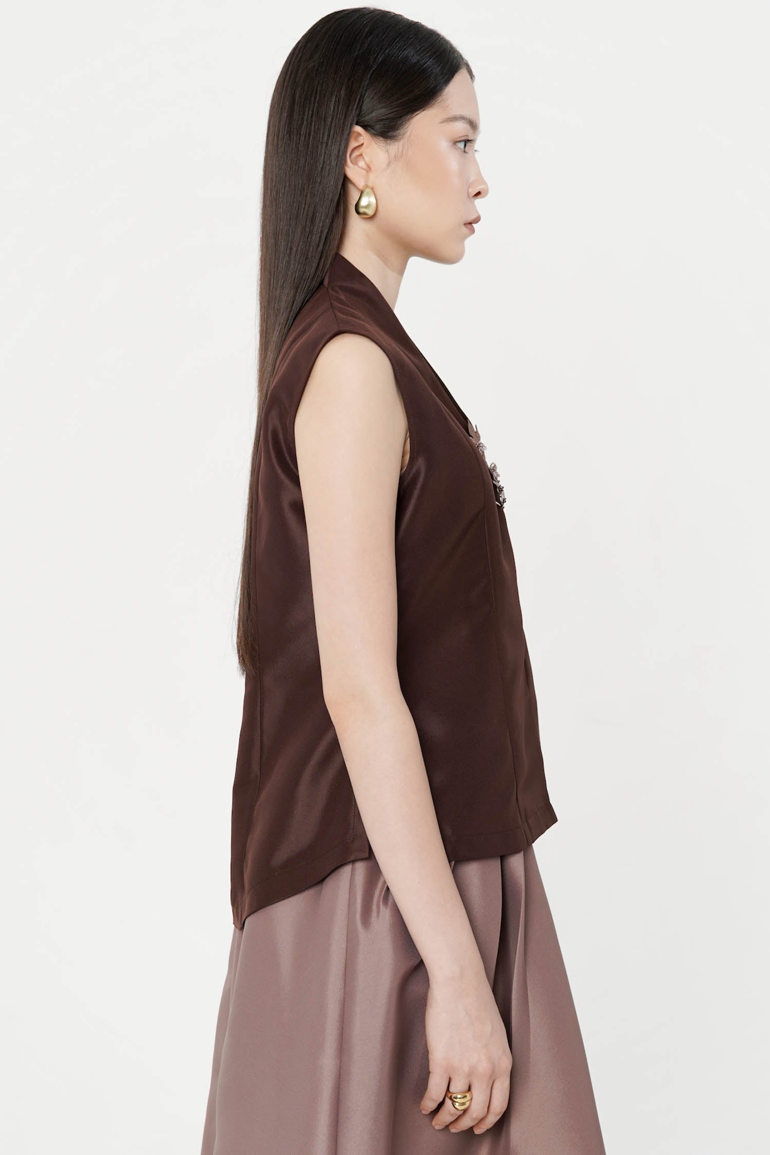 Sora Top Brown