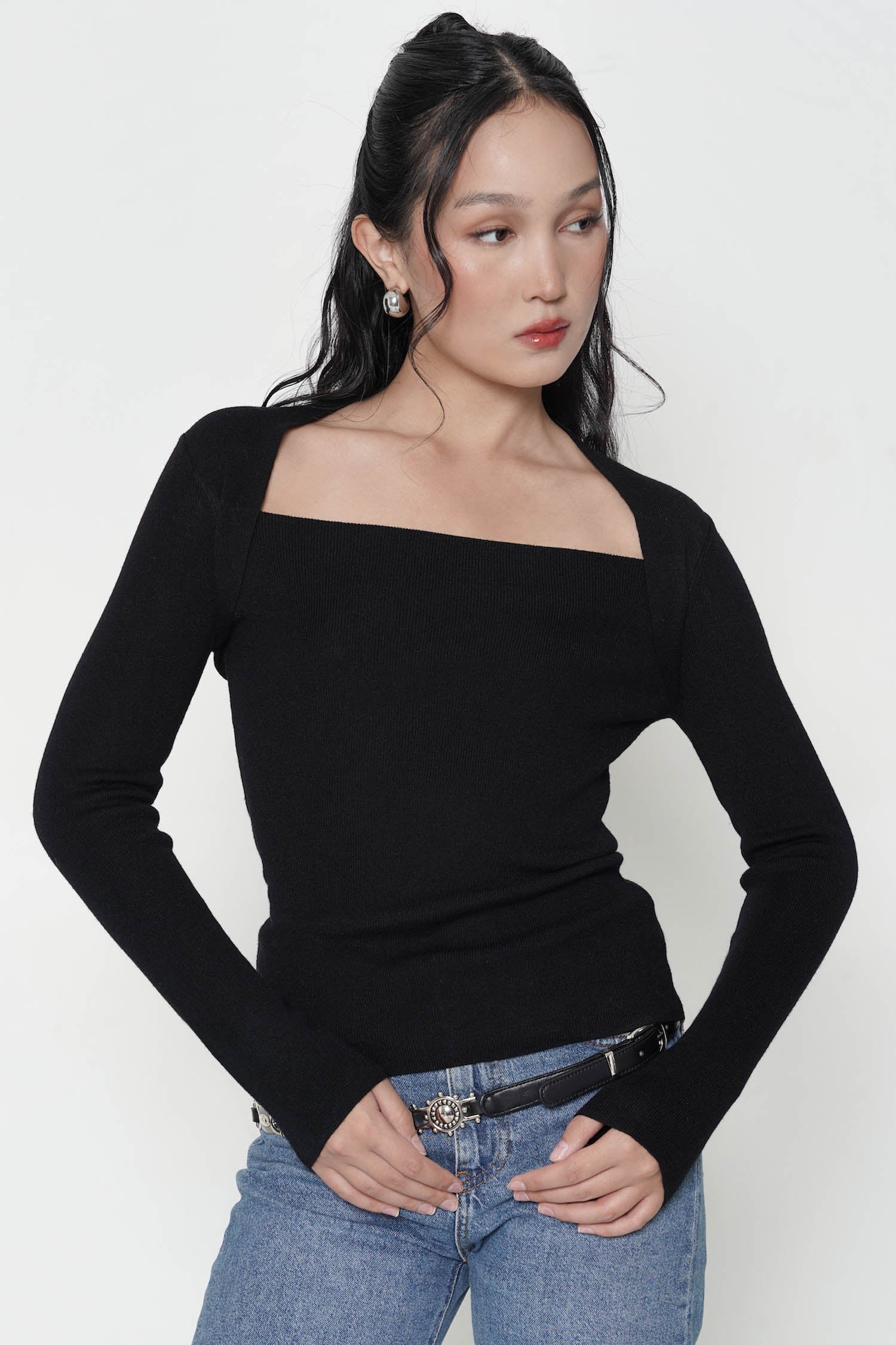 Zenji Top In Black (2 LEFT)