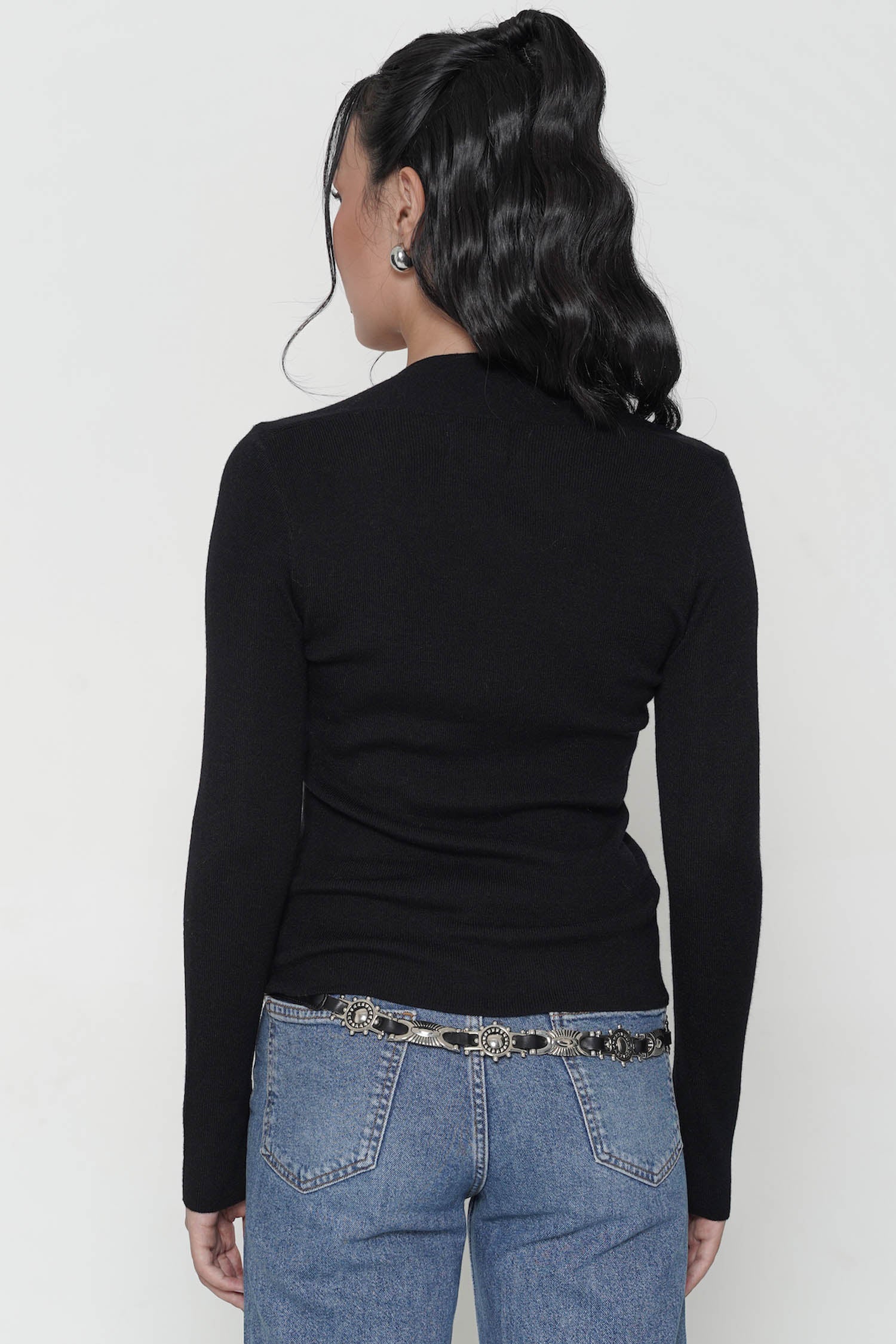 Zenji Top In Black (2 LEFT)