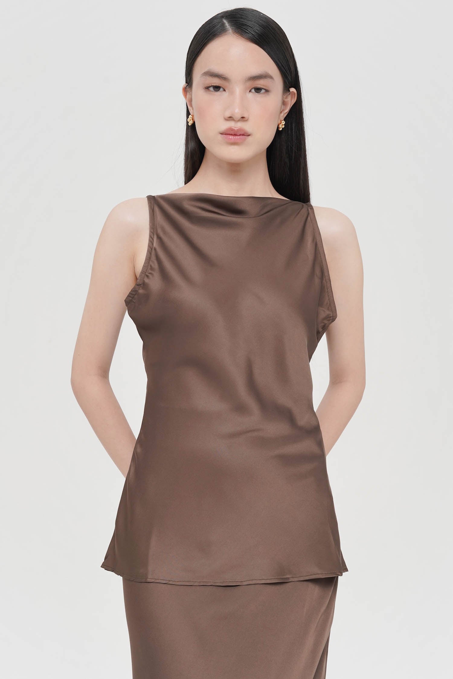 Kimi Top In Espresso (LAST PIECE)