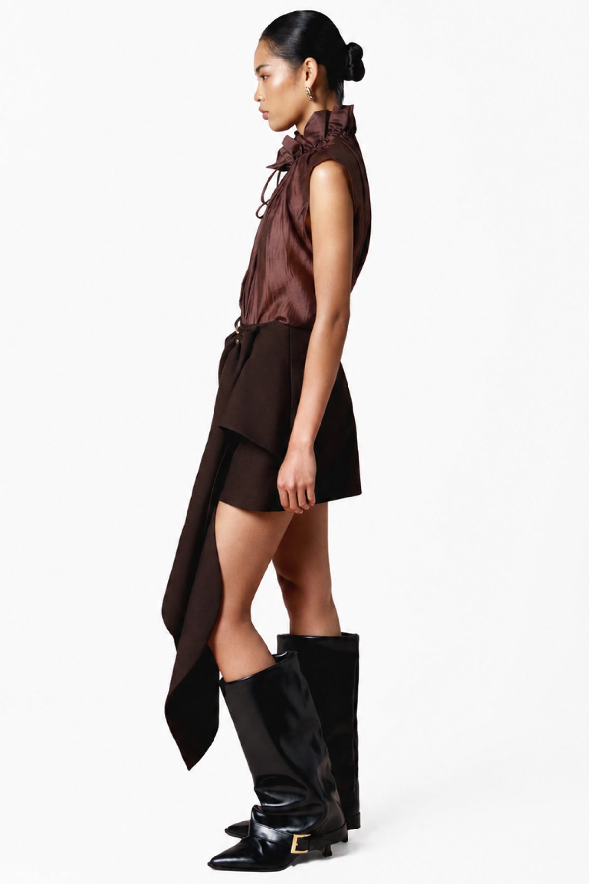 Galliard Short Pants in Espresso