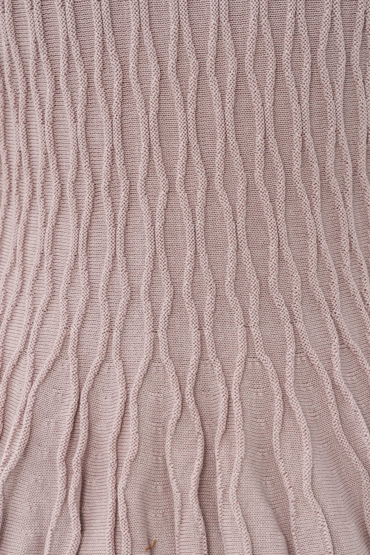 Dakota Peplum Knit Top In Dusty Pink