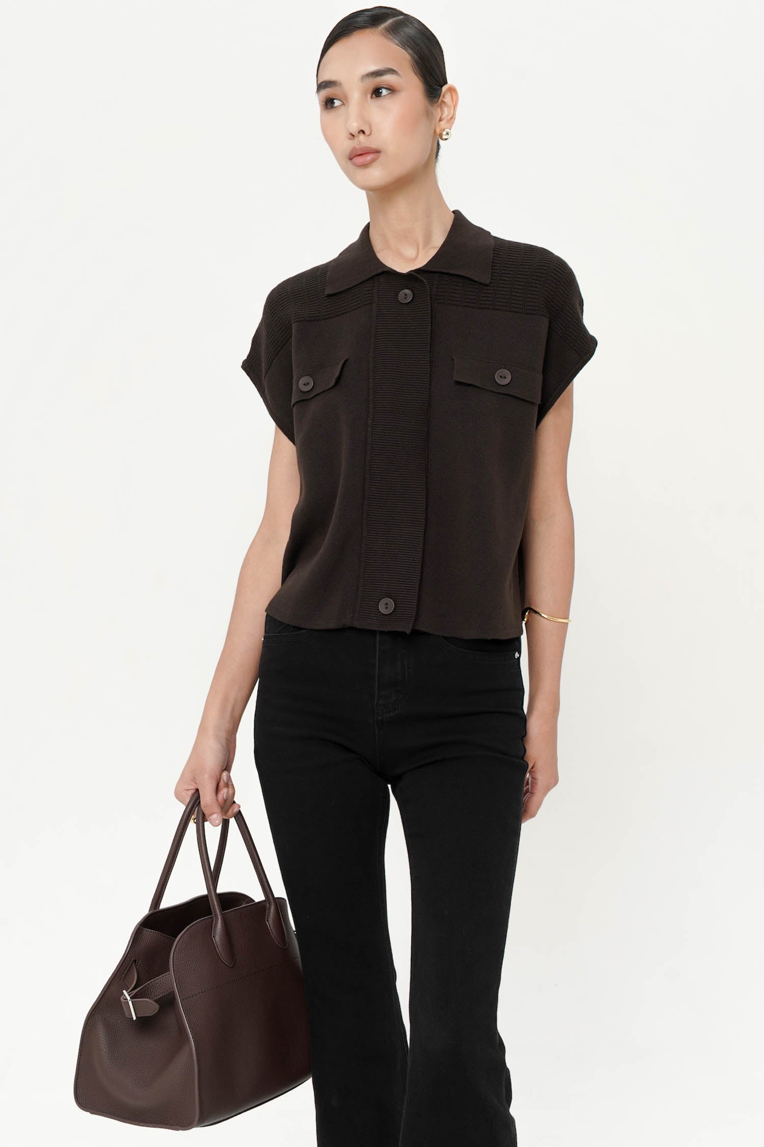 Neous Top In Espresso
