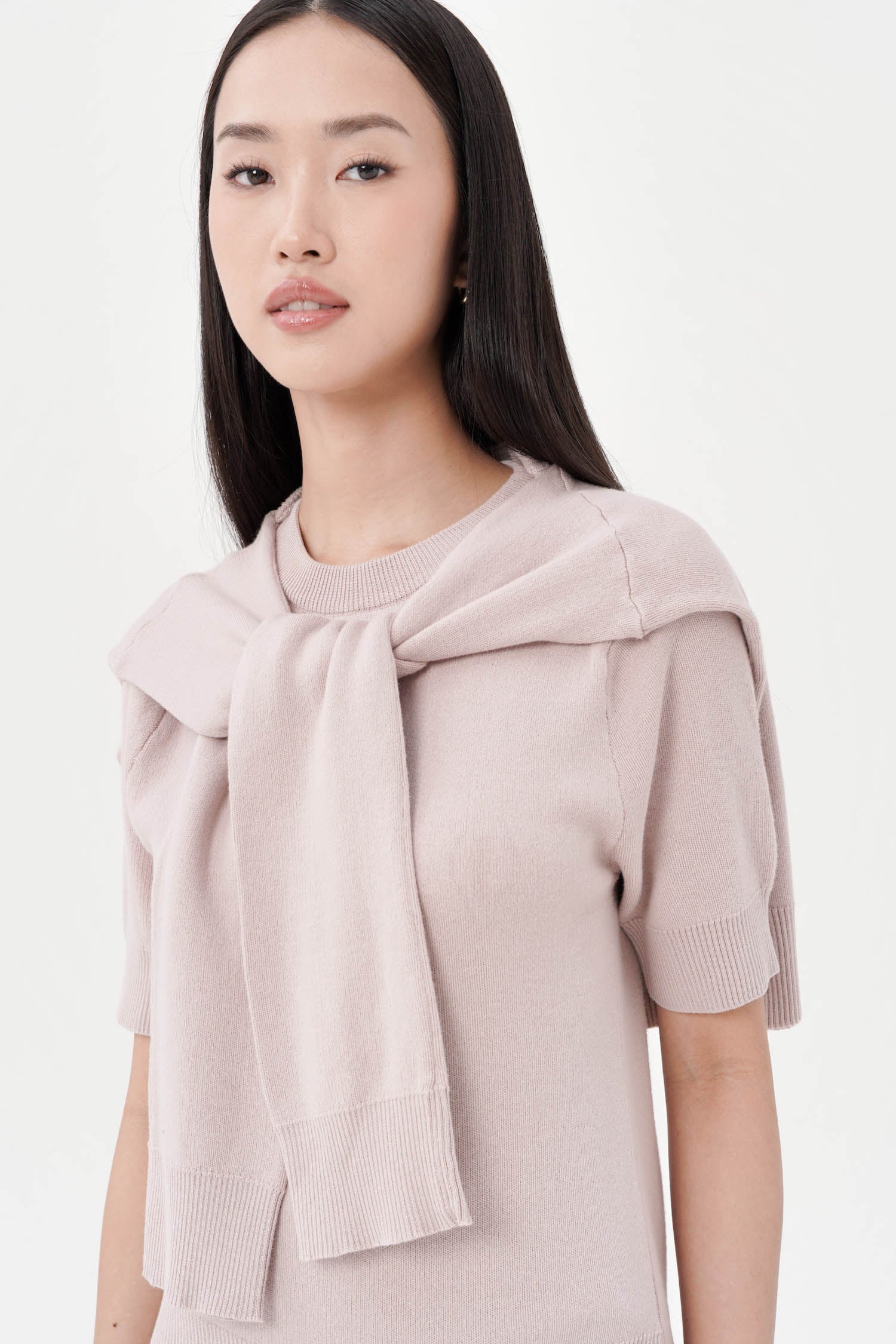 Neiti Two-Piece Top In Dusty Pink