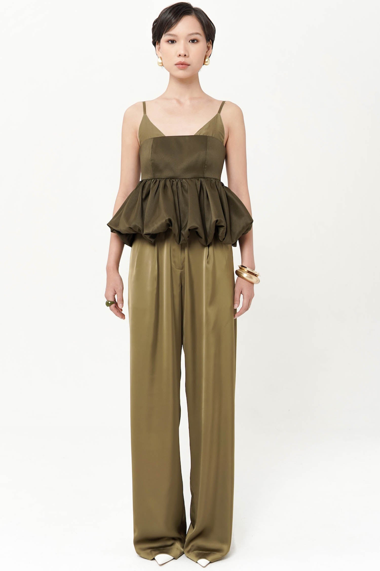 Penn Top In Olive Green