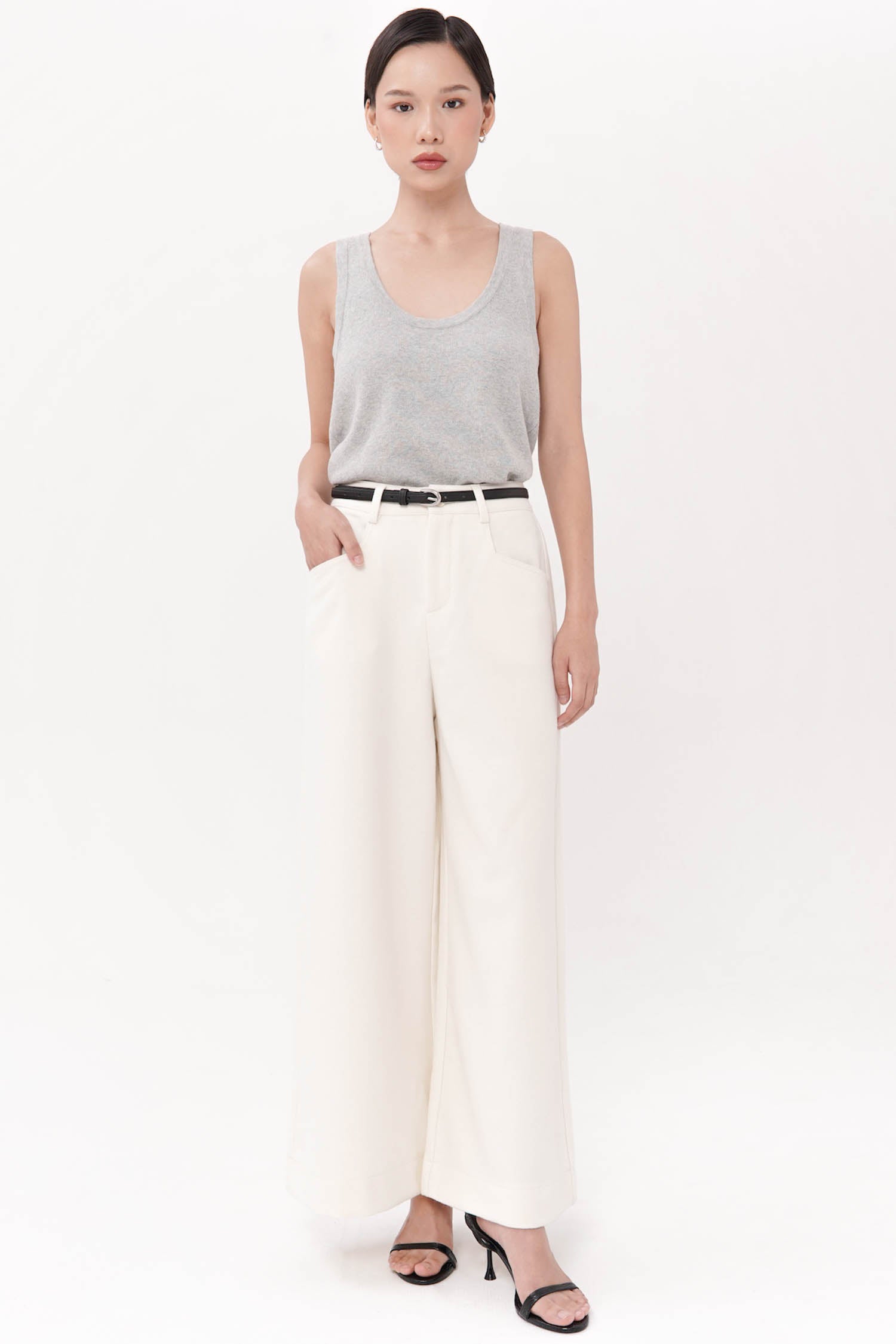 Morgan Trousers In Broken White